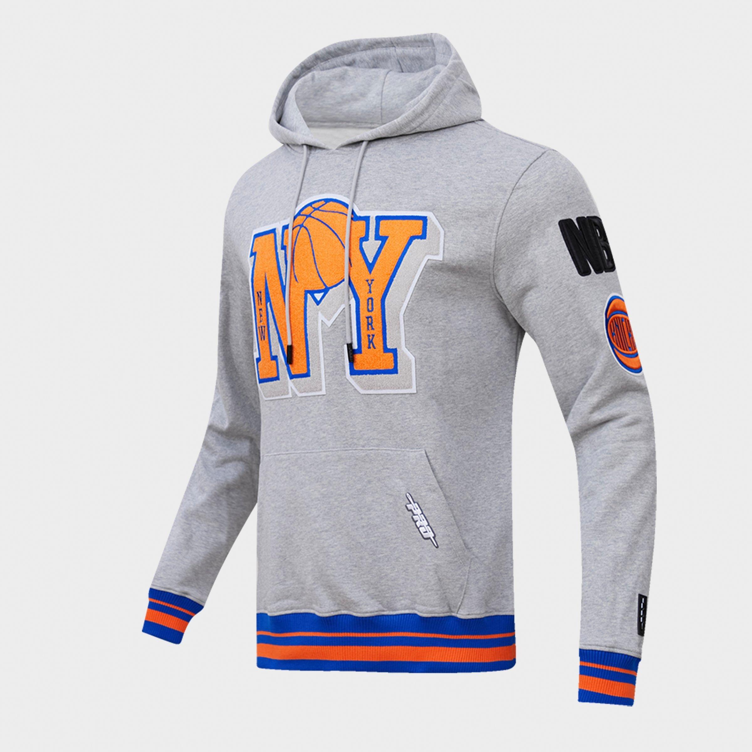 Men's Pro Standard New York Knicks NBA Mashup Fleece Pullover Hoodie