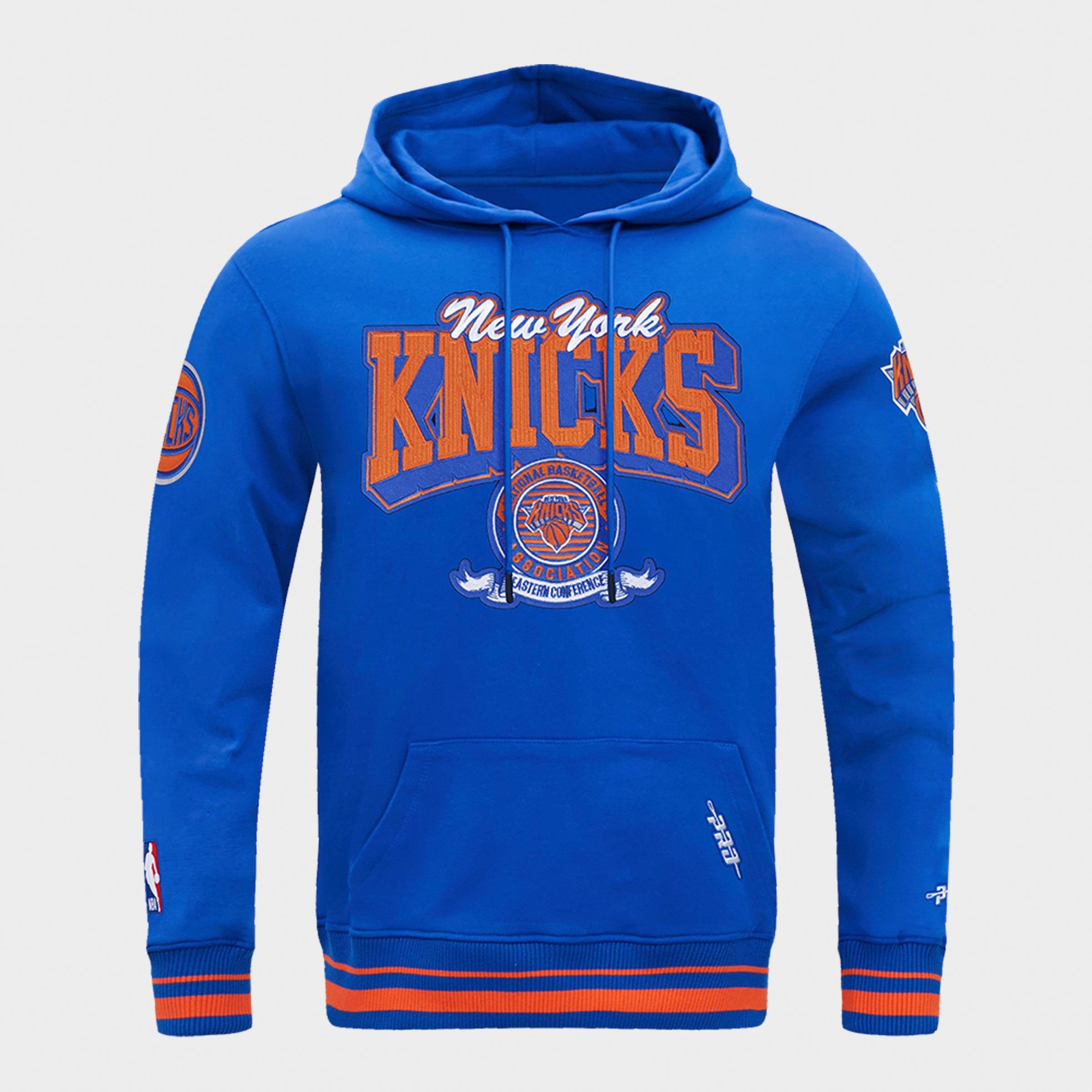 Men's Pro Standard New York Knicks NBA Badge Fleece Pullover Hoodie