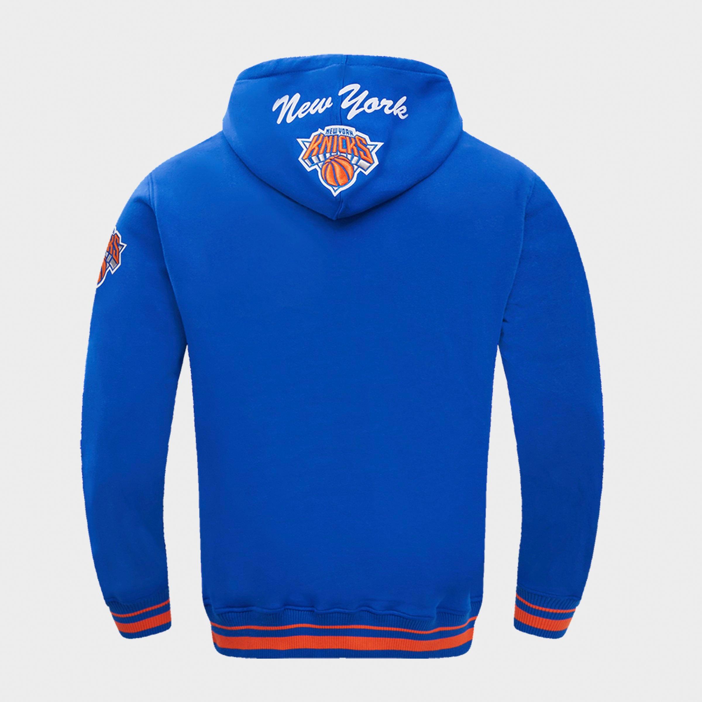 Men's Pro Standard New York Knicks NBA Badge Fleece Pullover Hoodie