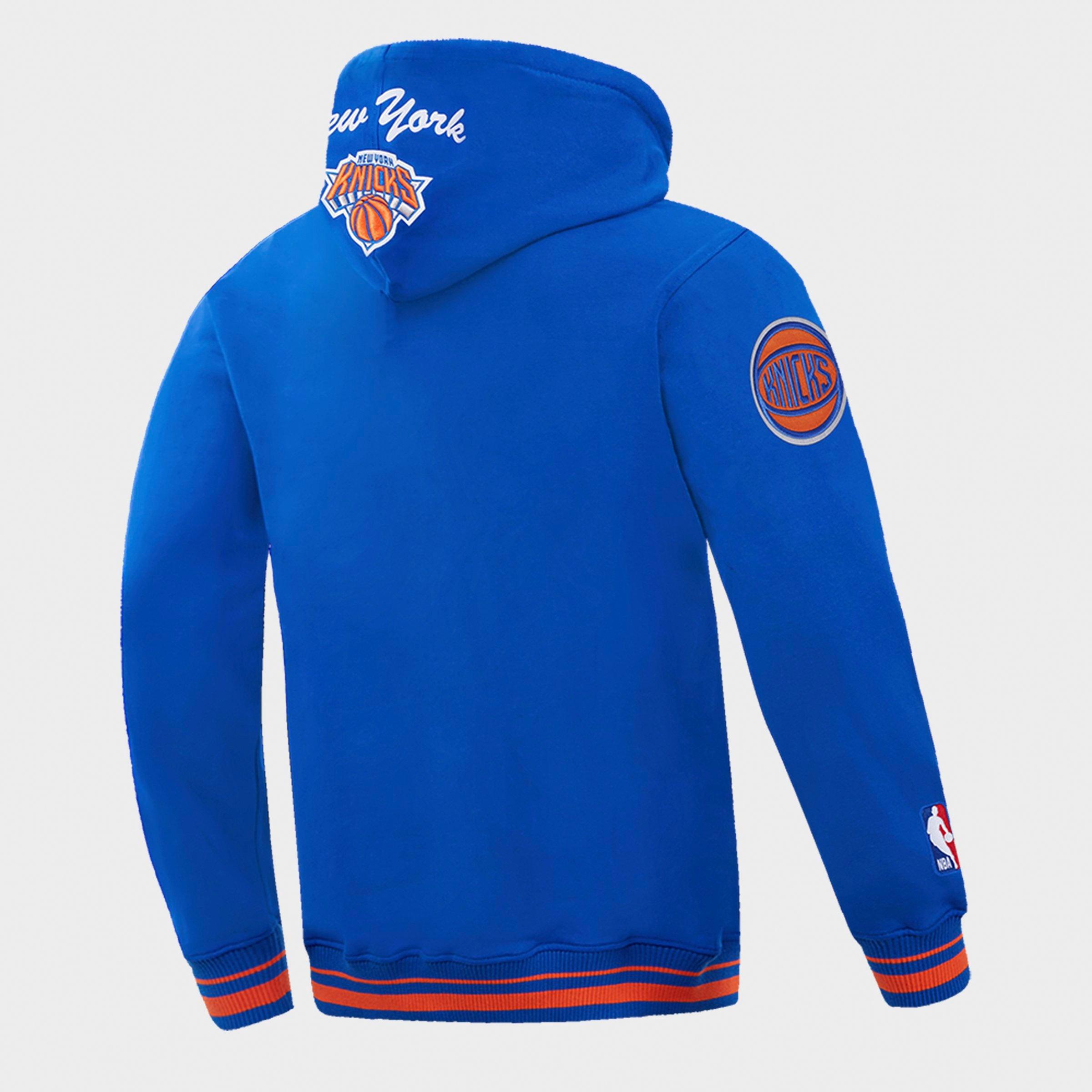 Men's Pro Standard New York Knicks NBA Badge Fleece Pullover Hoodie
