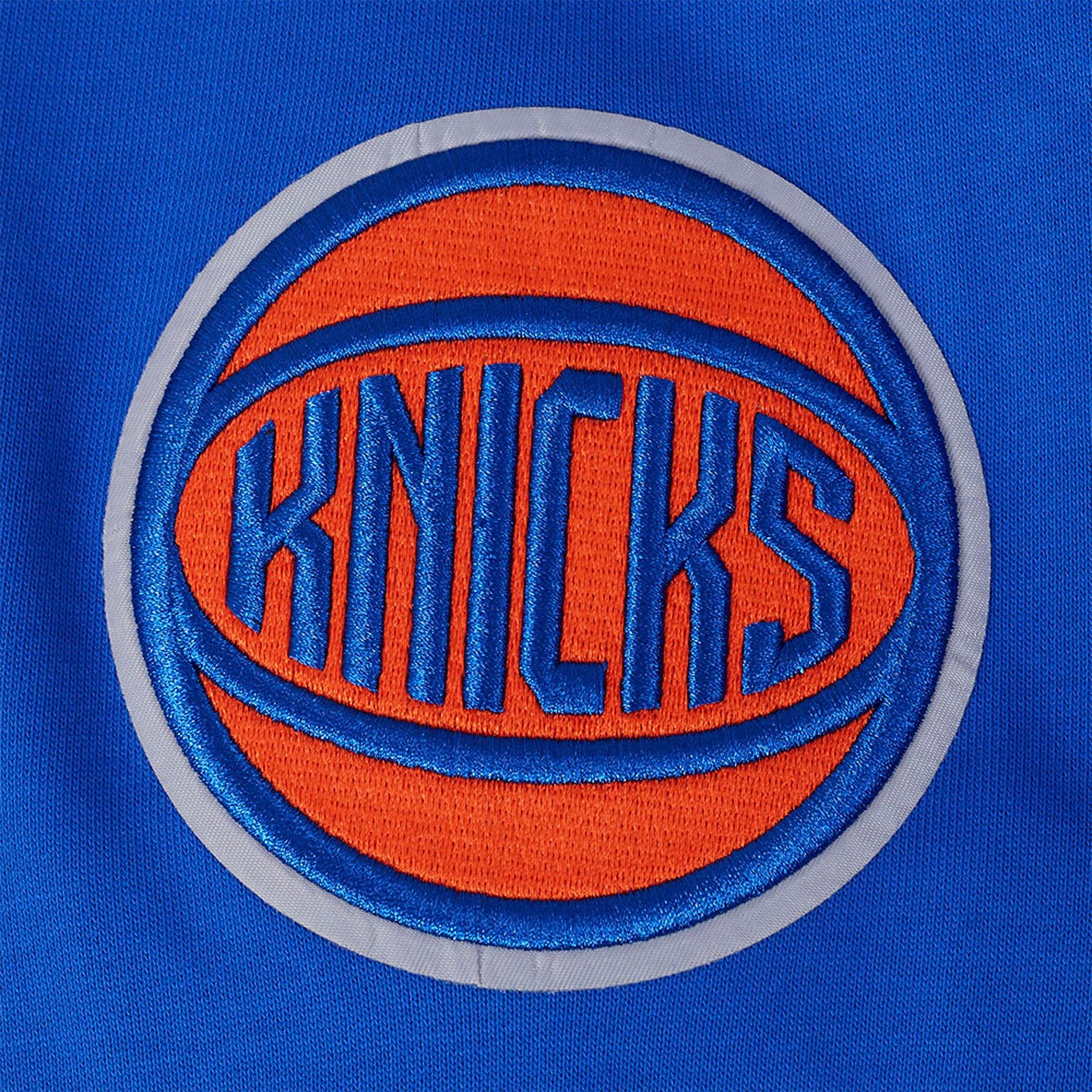 Men's Pro Standard New York Knicks NBA Badge Fleece Pullover Hoodie