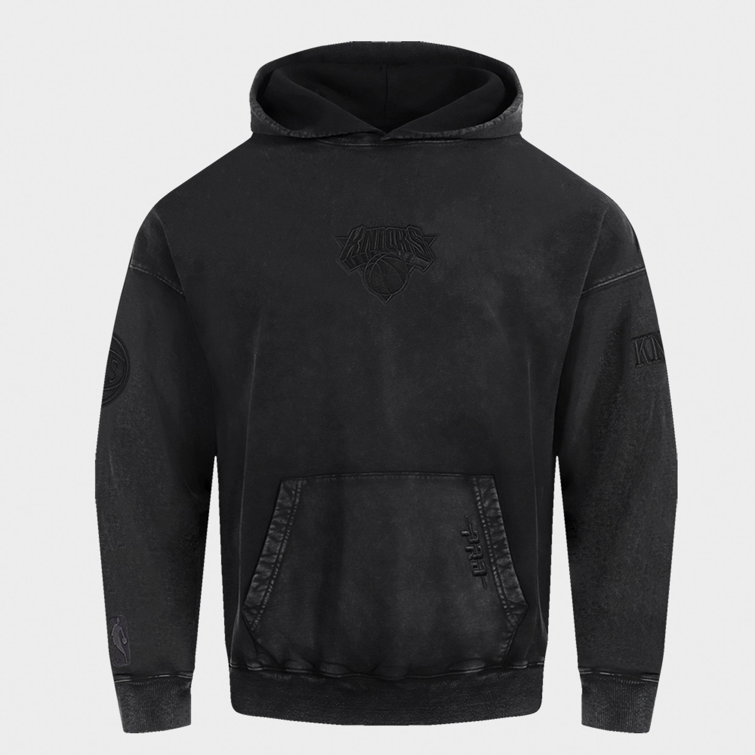 Men's Pro Standard New York Knicks NBA Enzyme Wash Fleece Pullover Hoodie