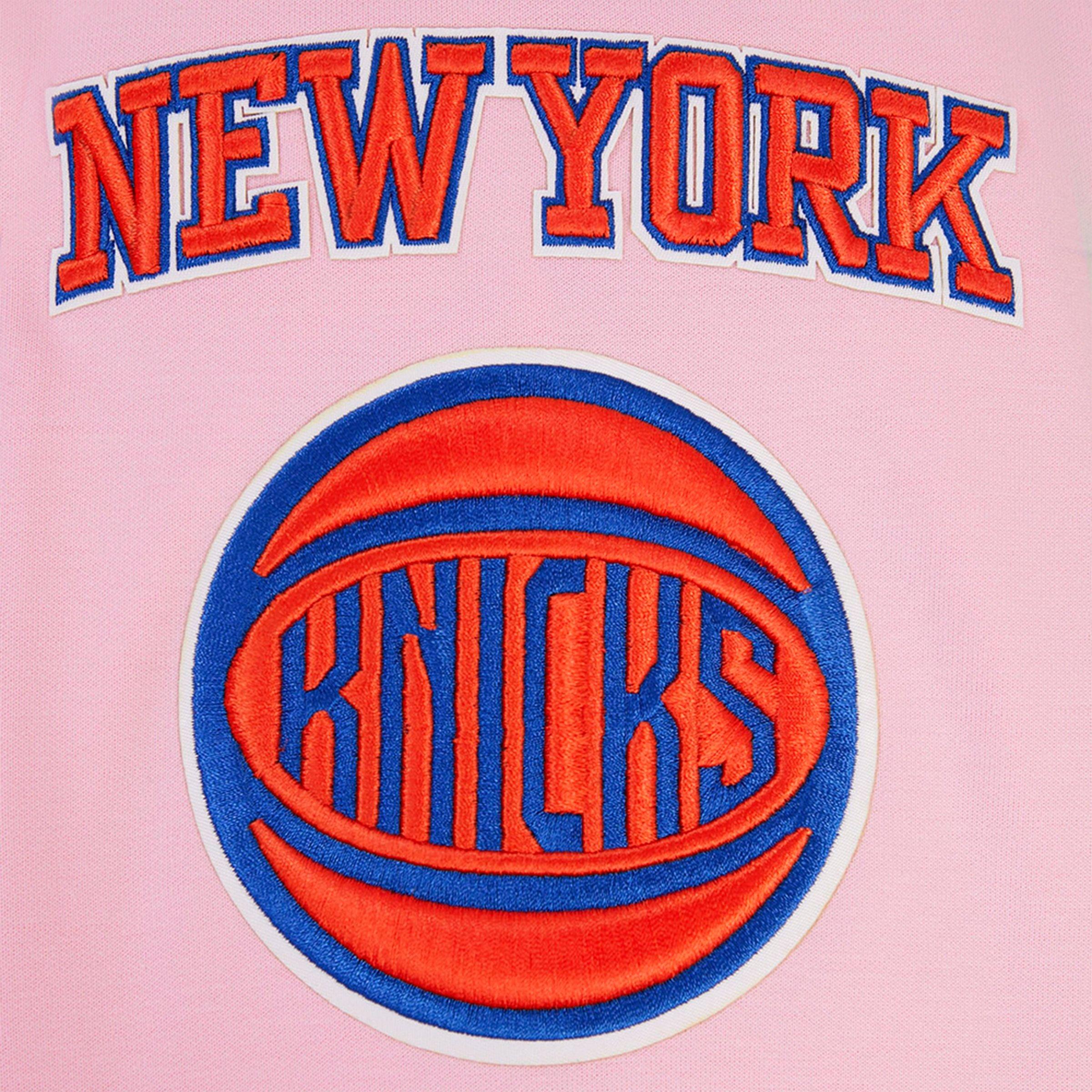 Men's Pro Standard New York Knicks NBA Classic Chenille Pullover Hoodie