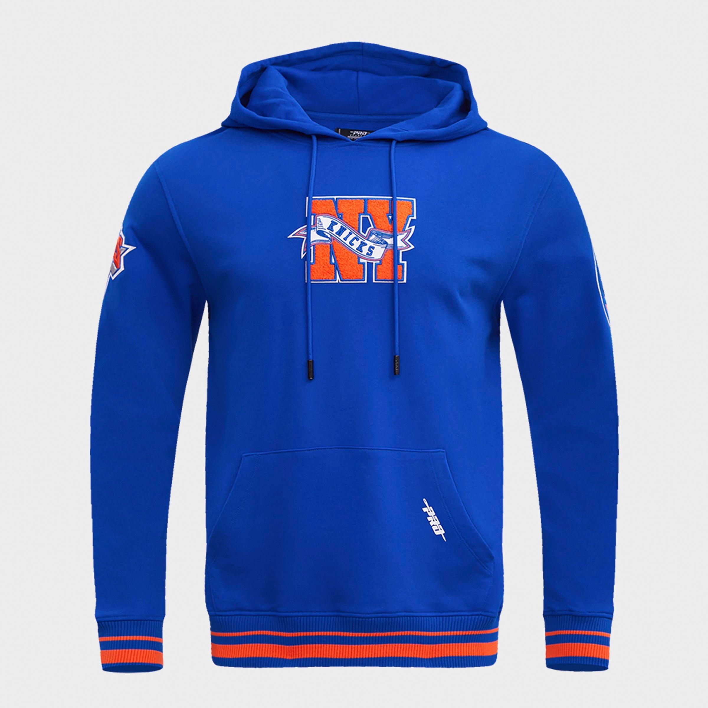 Men's Pro Standard New York Knicks NBA Team Pennants Fleece Pullover Hoodie