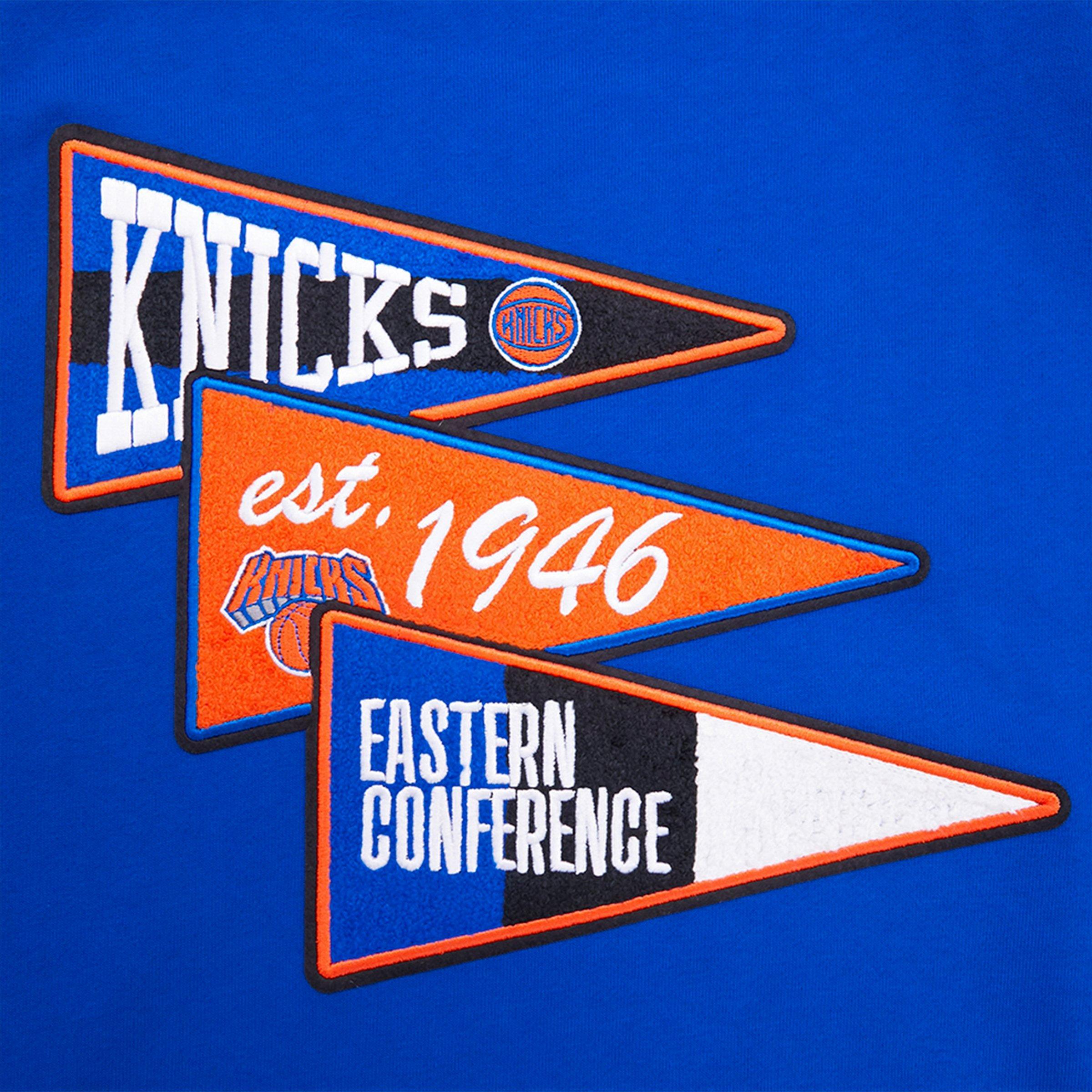Men's Pro Standard New York Knicks NBA Team Pennants Fleece Pullover Hoodie