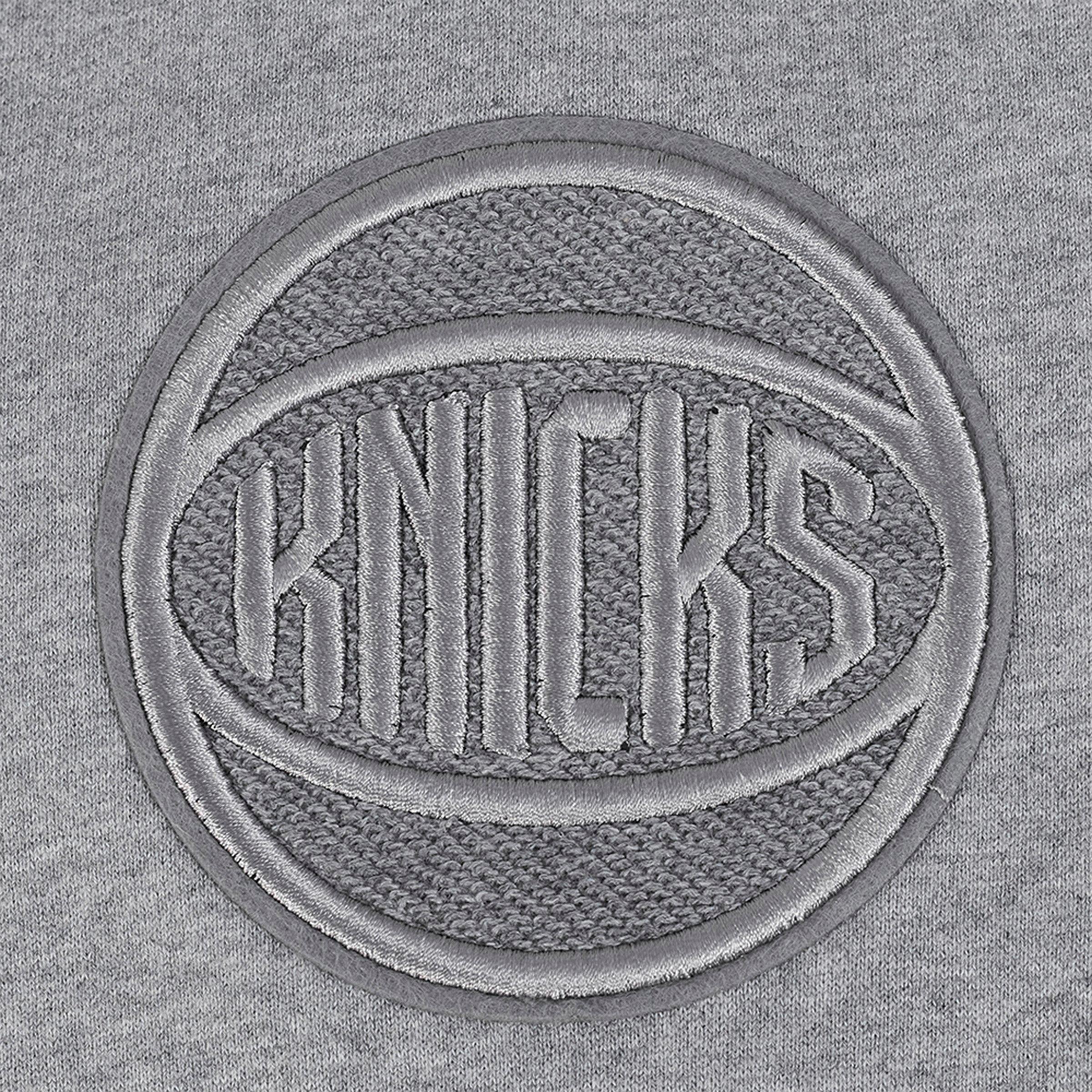 Men's Pro Standard New York Knicks NBA Reverse French Terry Pullover Hoodie