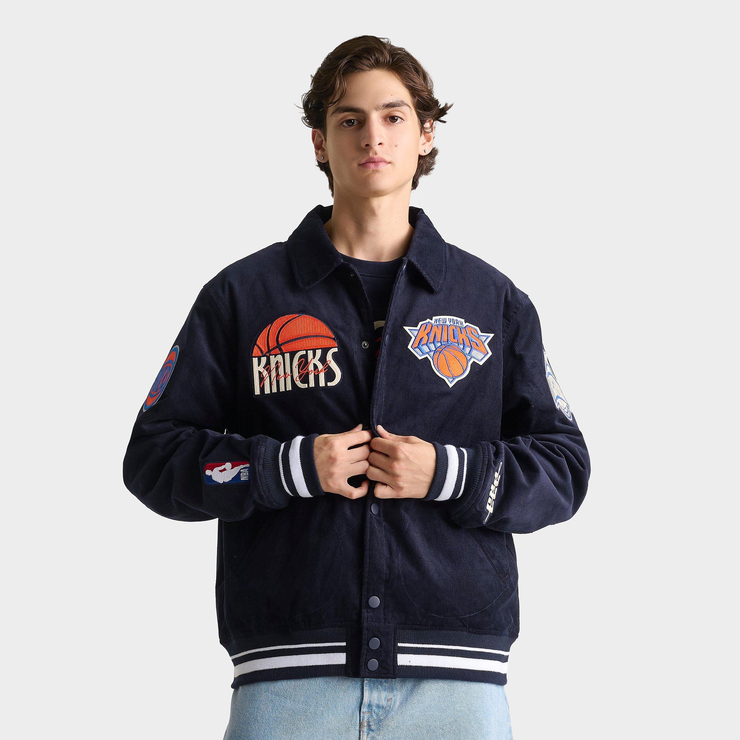 Men's Pro Standard New York Knicks NBA Original Players Corduroy Jacket