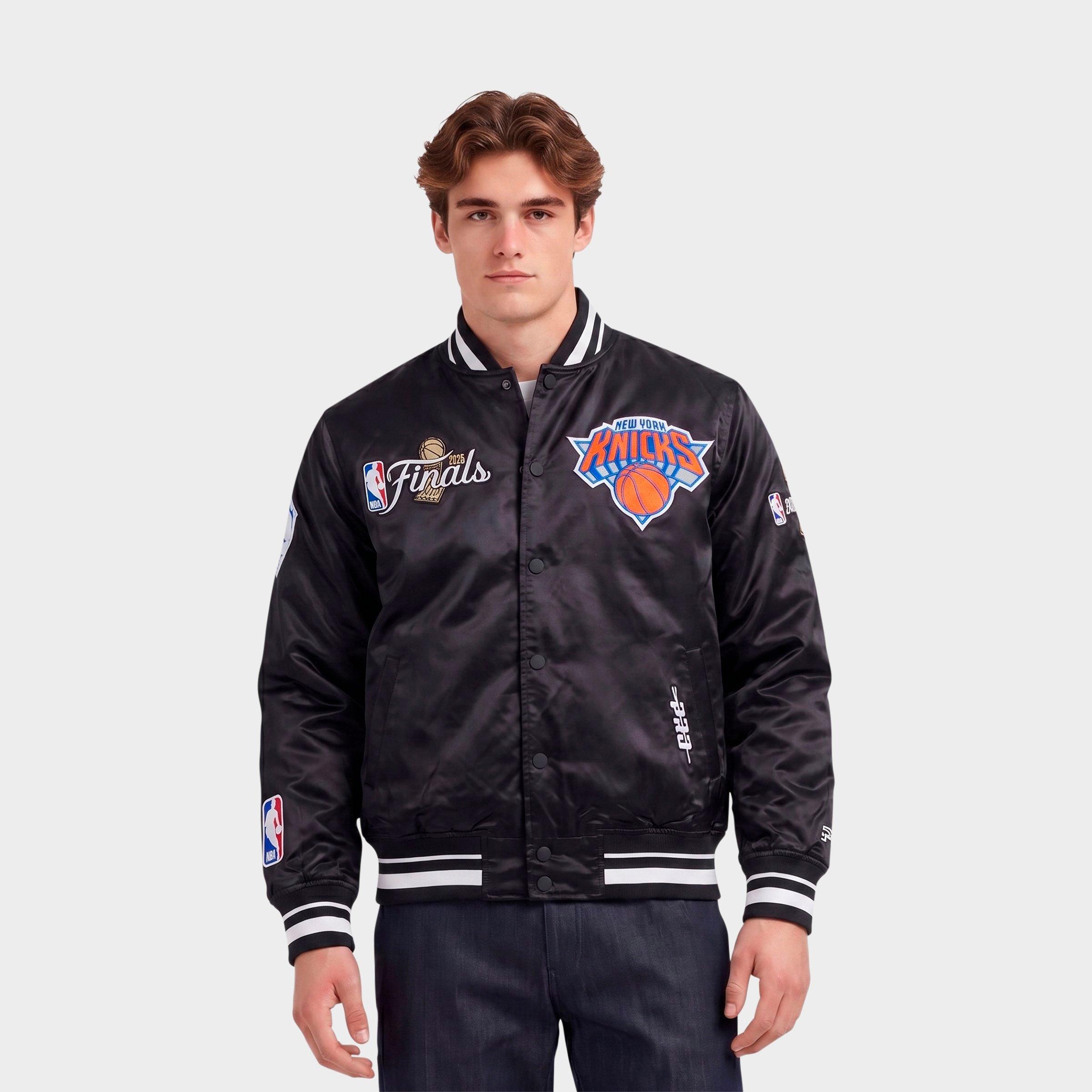 Men's Pro Standard New York Knicks NBA Championship 2026 Satin Jacket