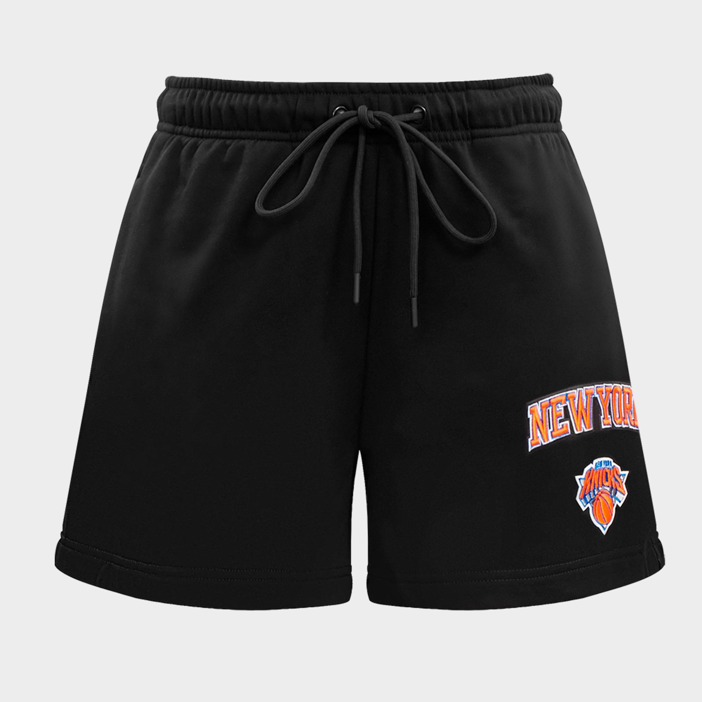 Women's Pro Standard New York Knicks NBA Classic Fleece Shorts