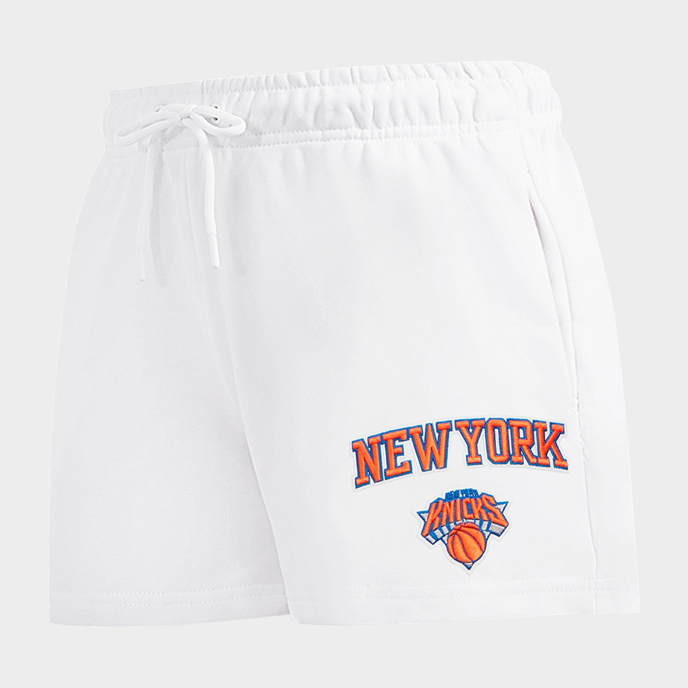 Women's Pro Standard New York Knicks NBA Classic Fleece Shorts