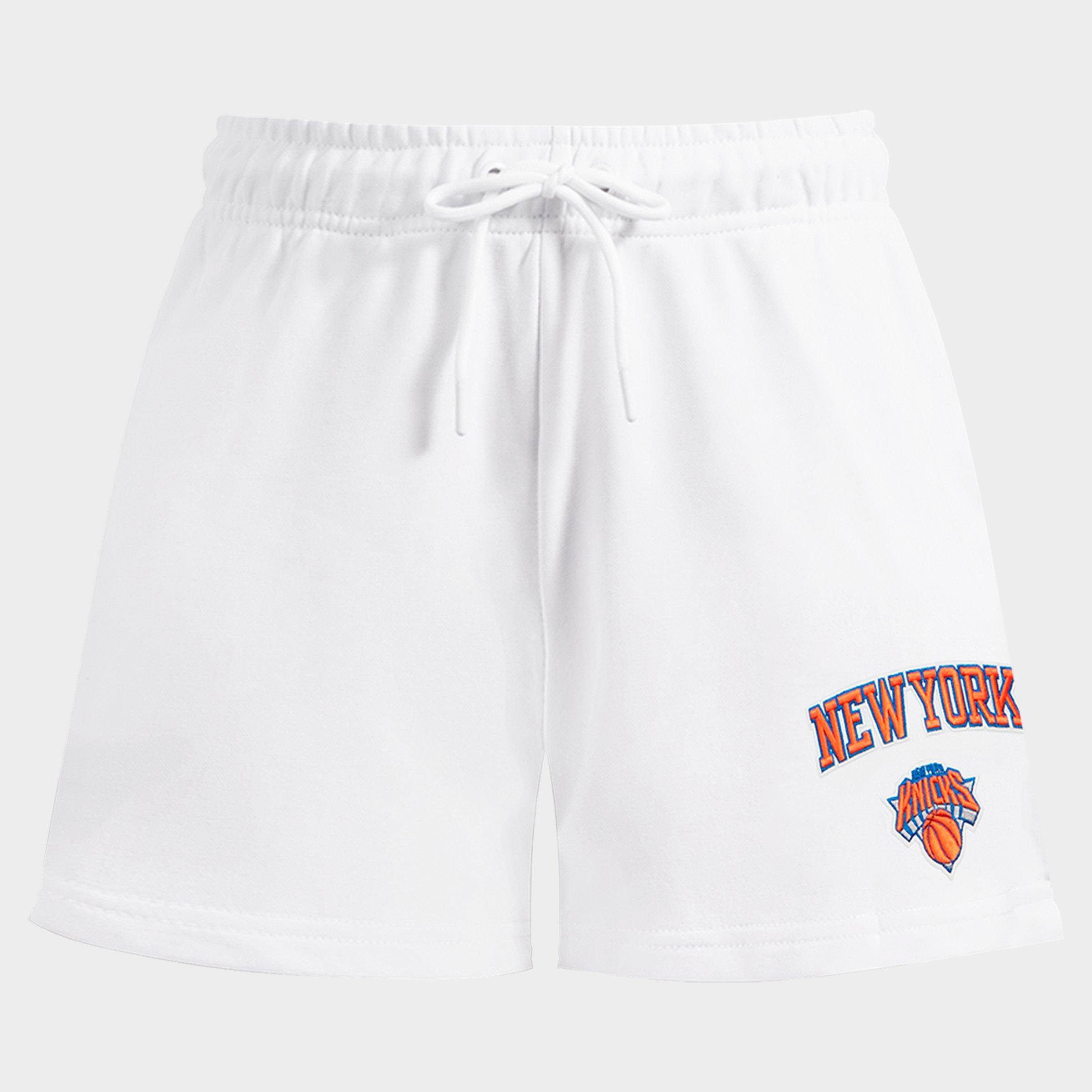 Women's Pro Standard New York Knicks NBA Classic Fleece Shorts