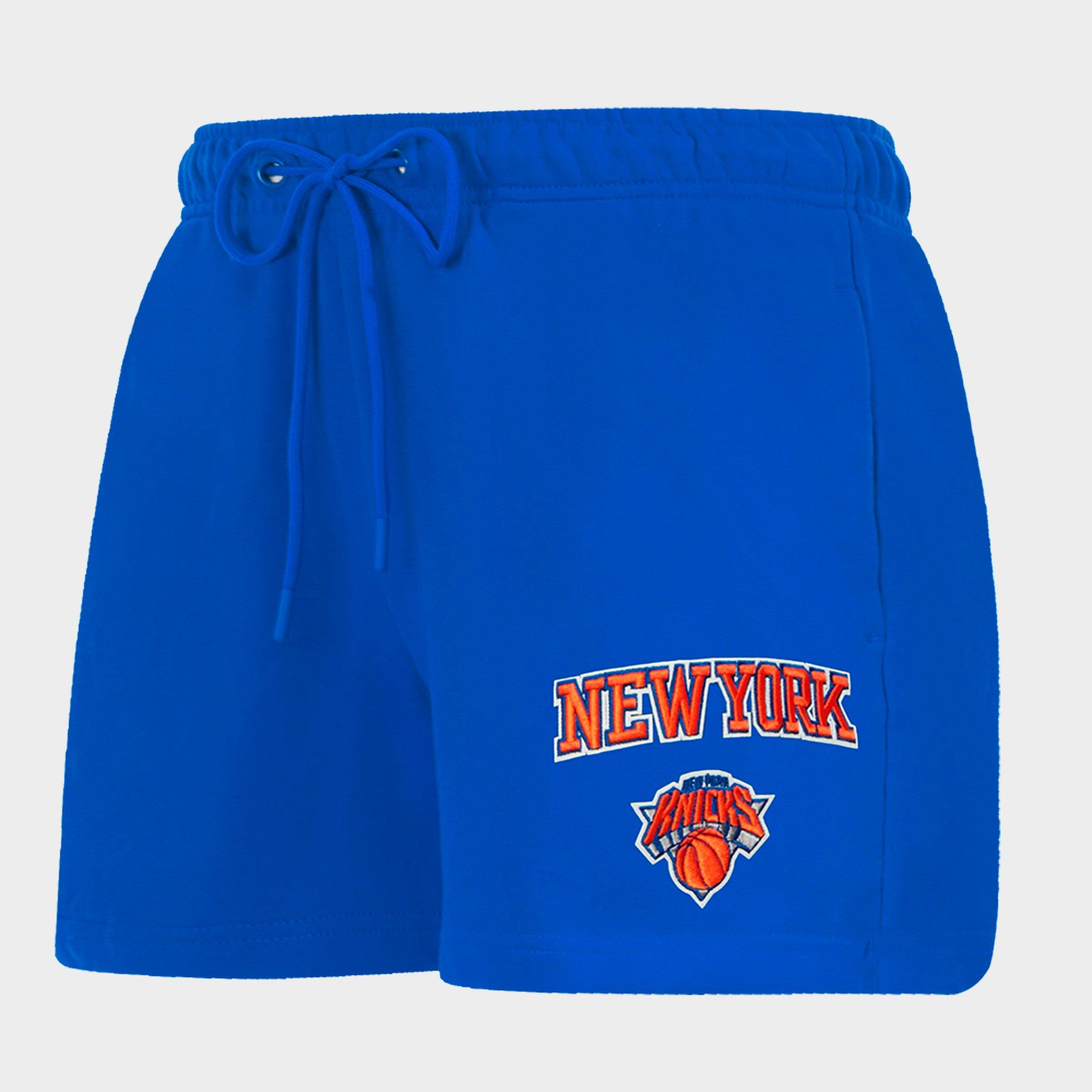 Women's Pro Standard New York Knicks NBA Classic Fleece Shorts