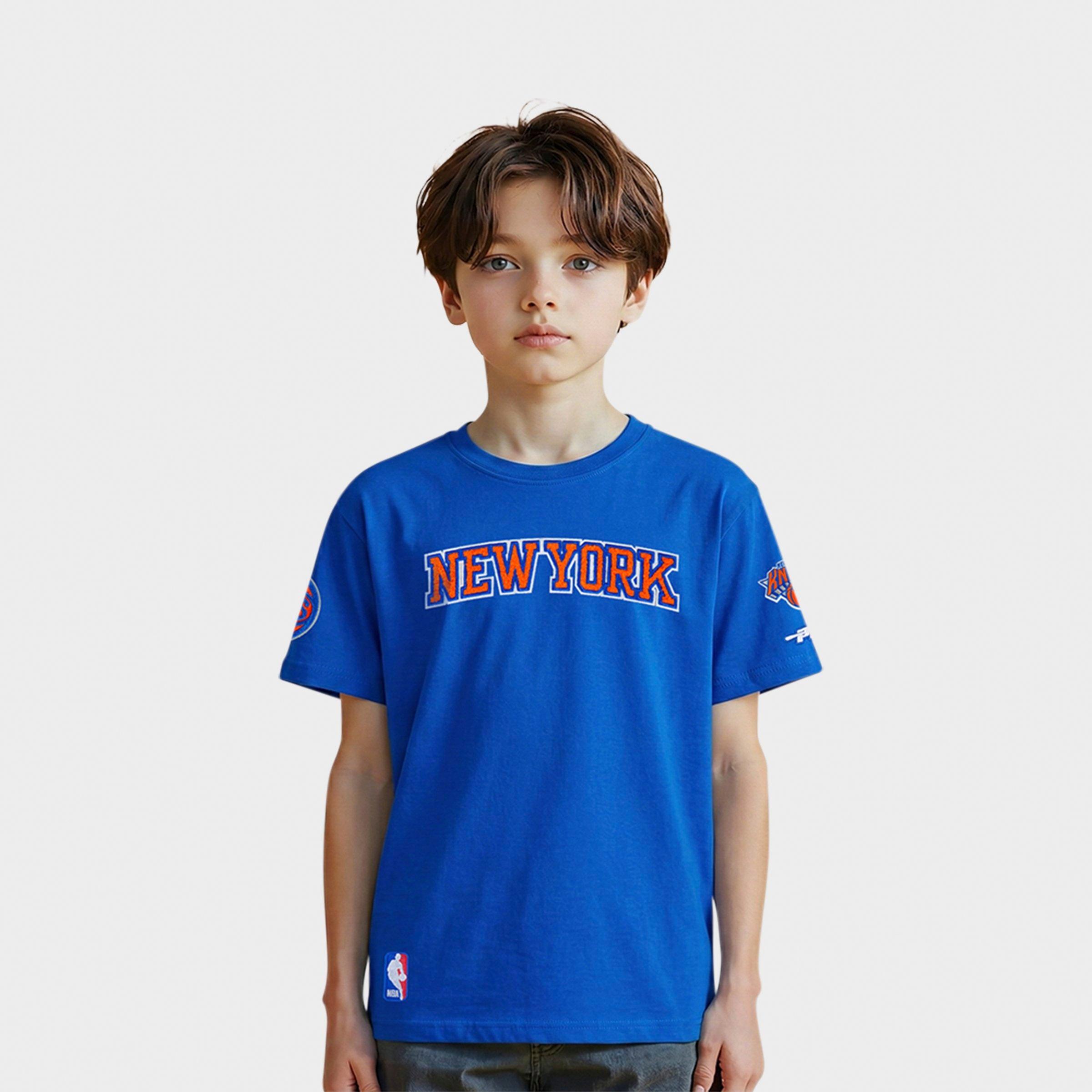 Little Kids' Pro Standard New York Knicks NBA Chenille T-Shirt