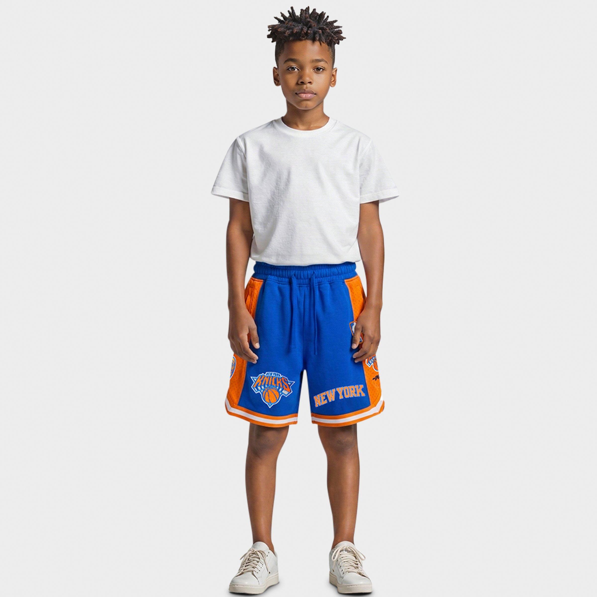 Big Kids' Pro Standard New York Knicks NBA Retro Classic 2.0 Shorts
