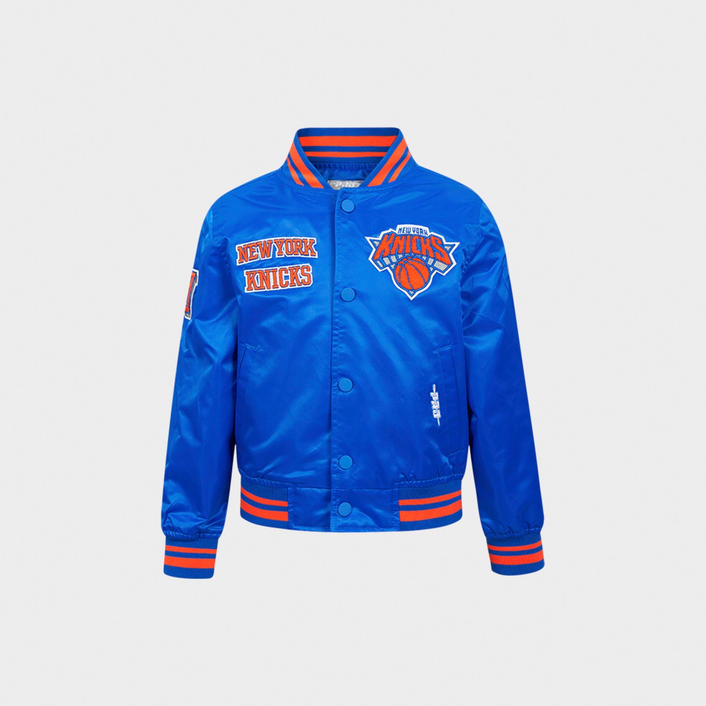Little Kids' Pro Standard New York Knicks NBA Retro Classic Satin Jacket
