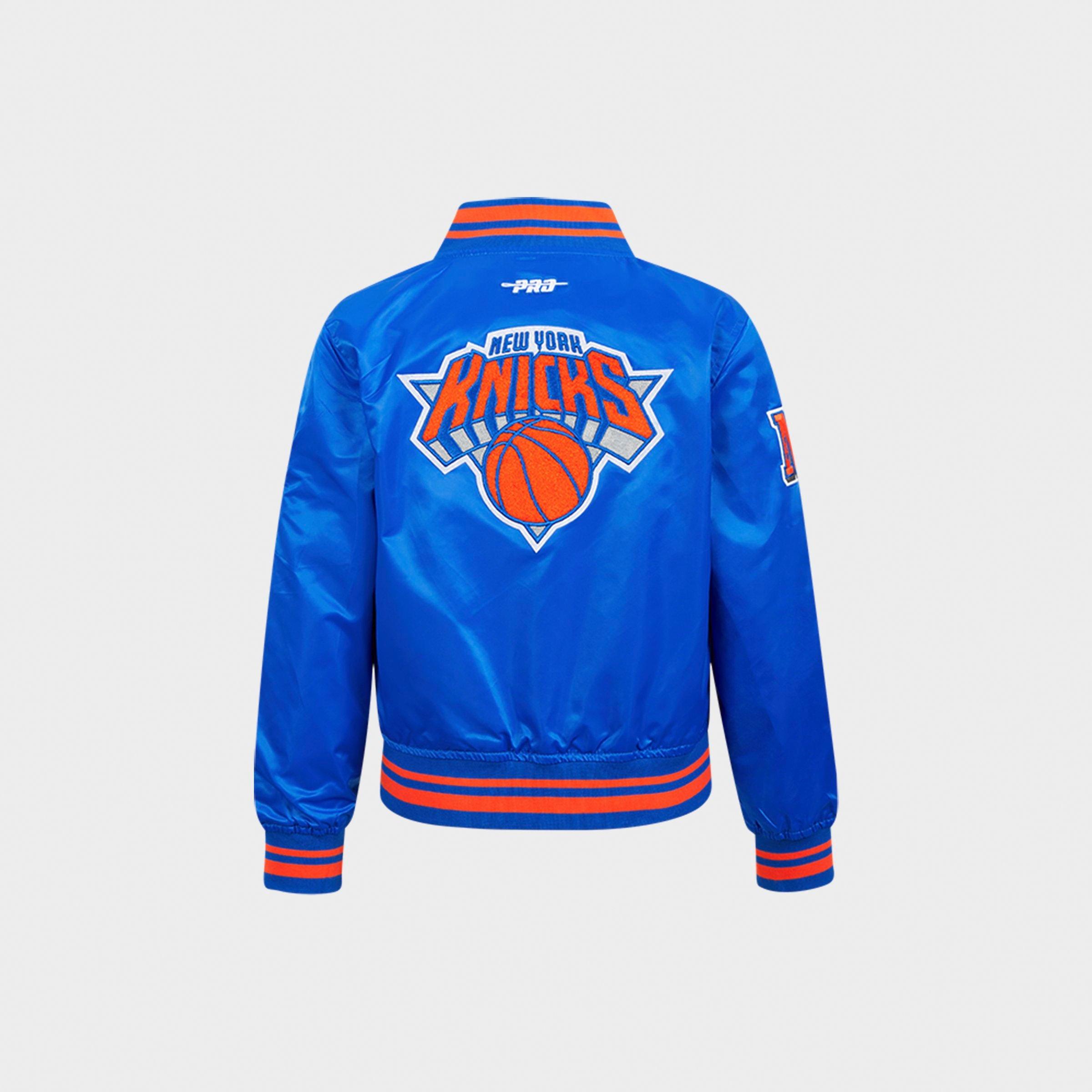 Little Kids' Pro Standard New York Knicks NBA Retro Classic Satin Jacket