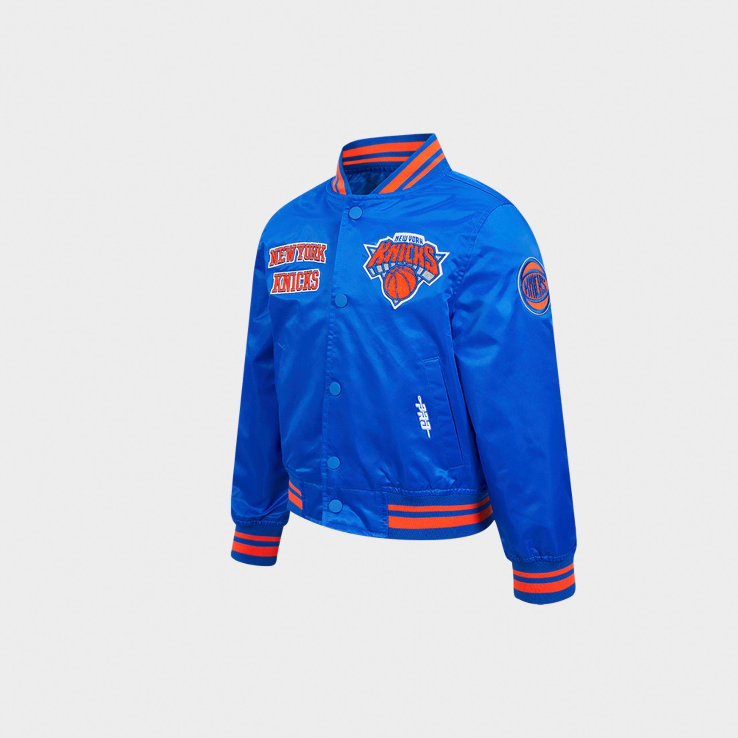 Little Kids' Pro Standard New York Knicks NBA Retro Classic Satin Jacket