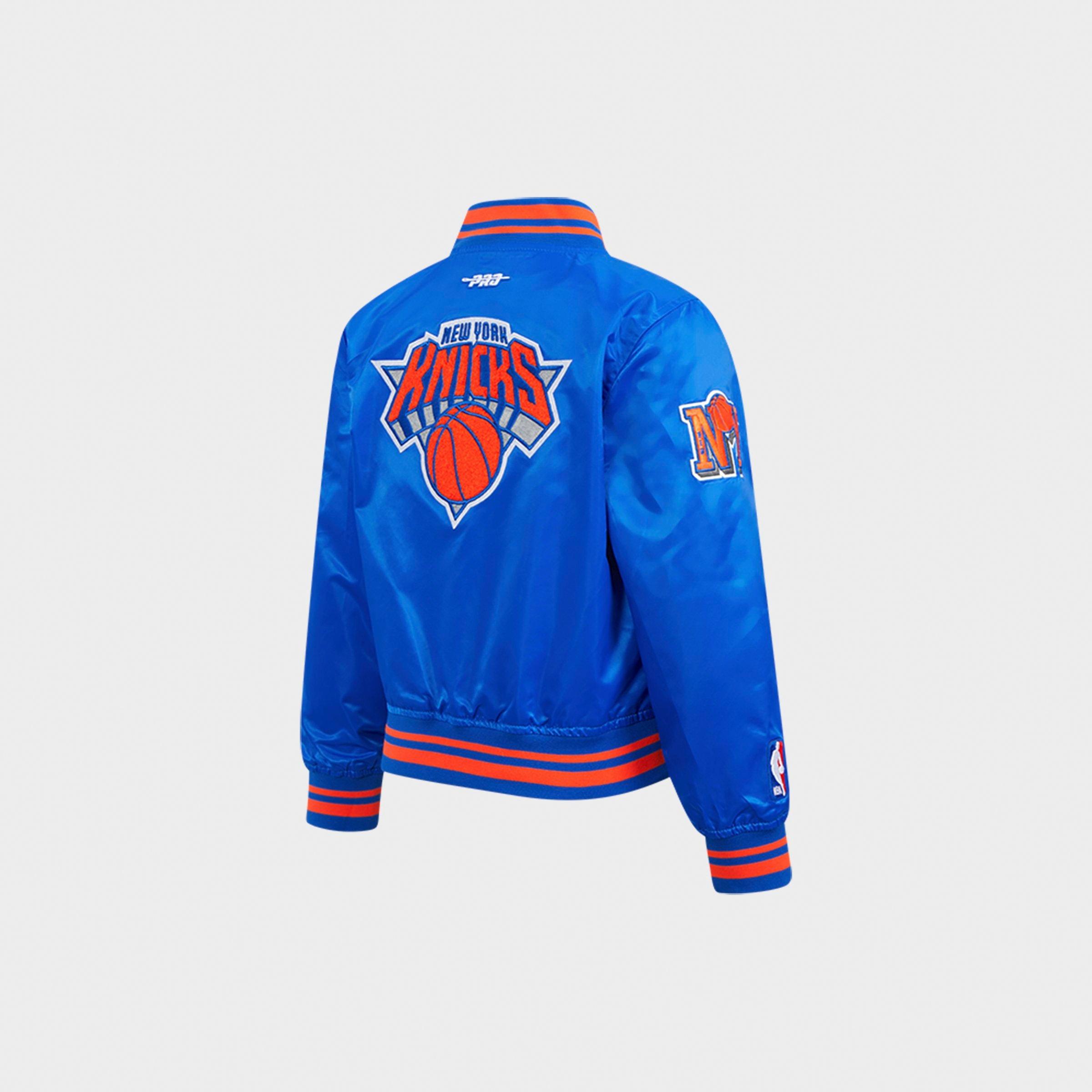 Little Kids' Pro Standard New York Knicks NBA Retro Classic Satin Jacket