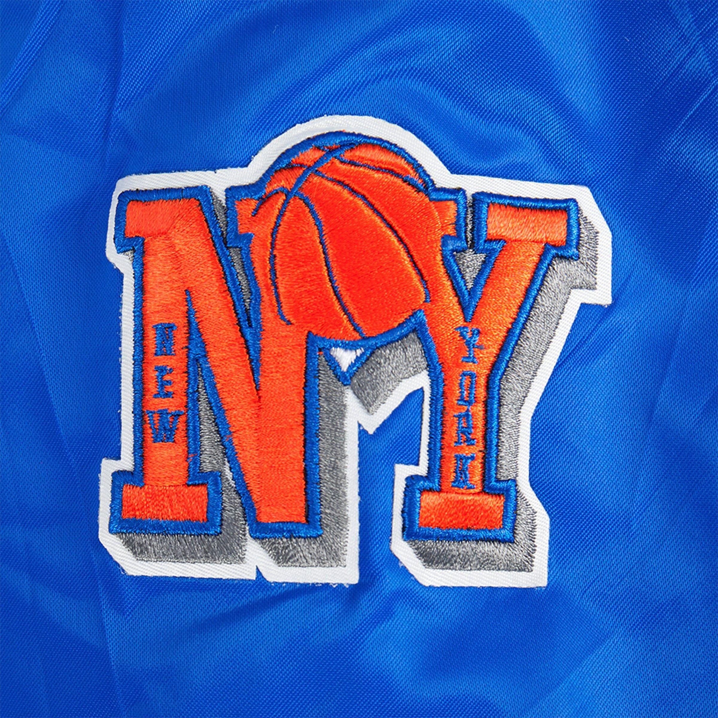 Little Kids' Pro Standard New York Knicks NBA Retro Classic Satin Jacket