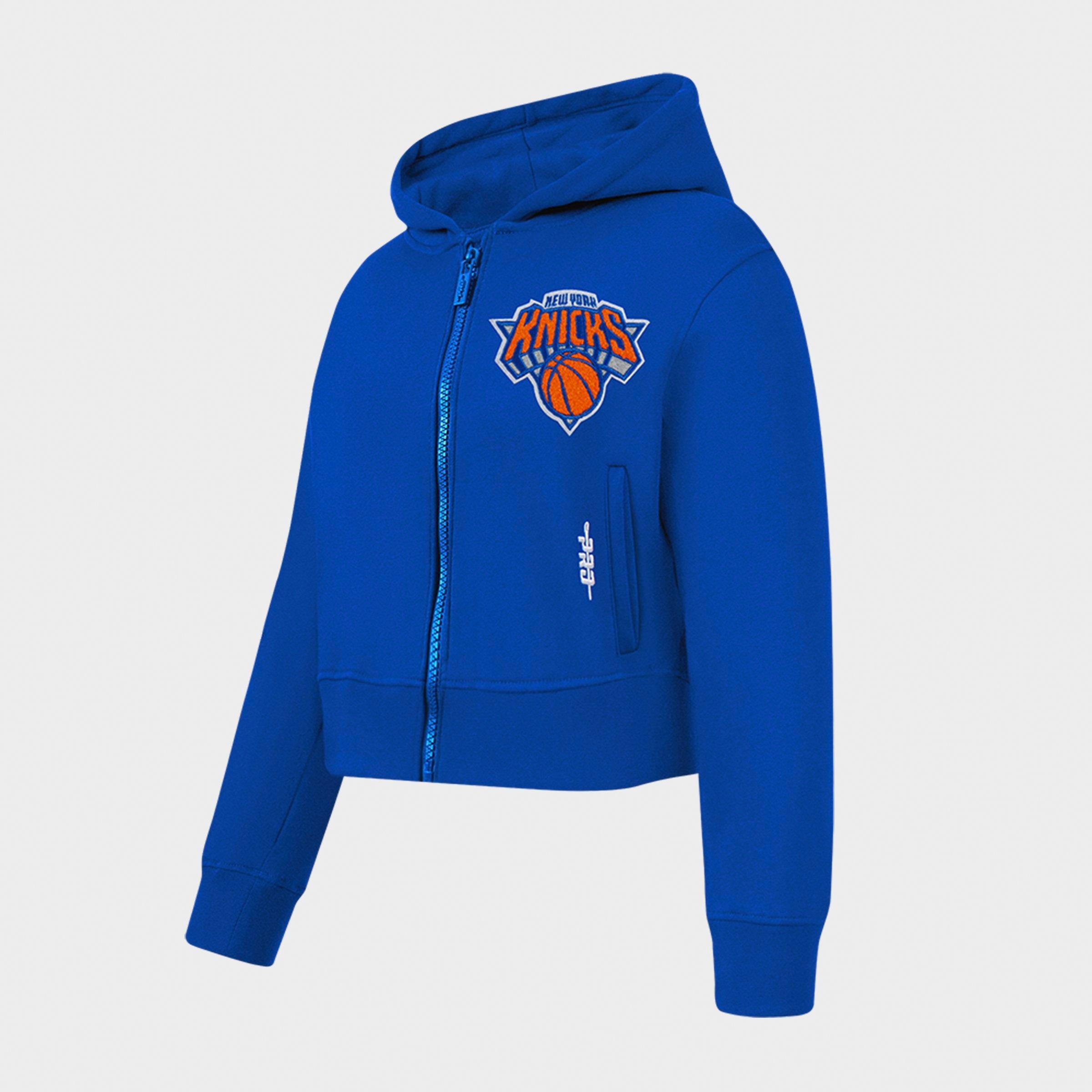 Girls' Big Kids' Pro Standard New York Knicks NBA Classic Full-Zip Hoodie