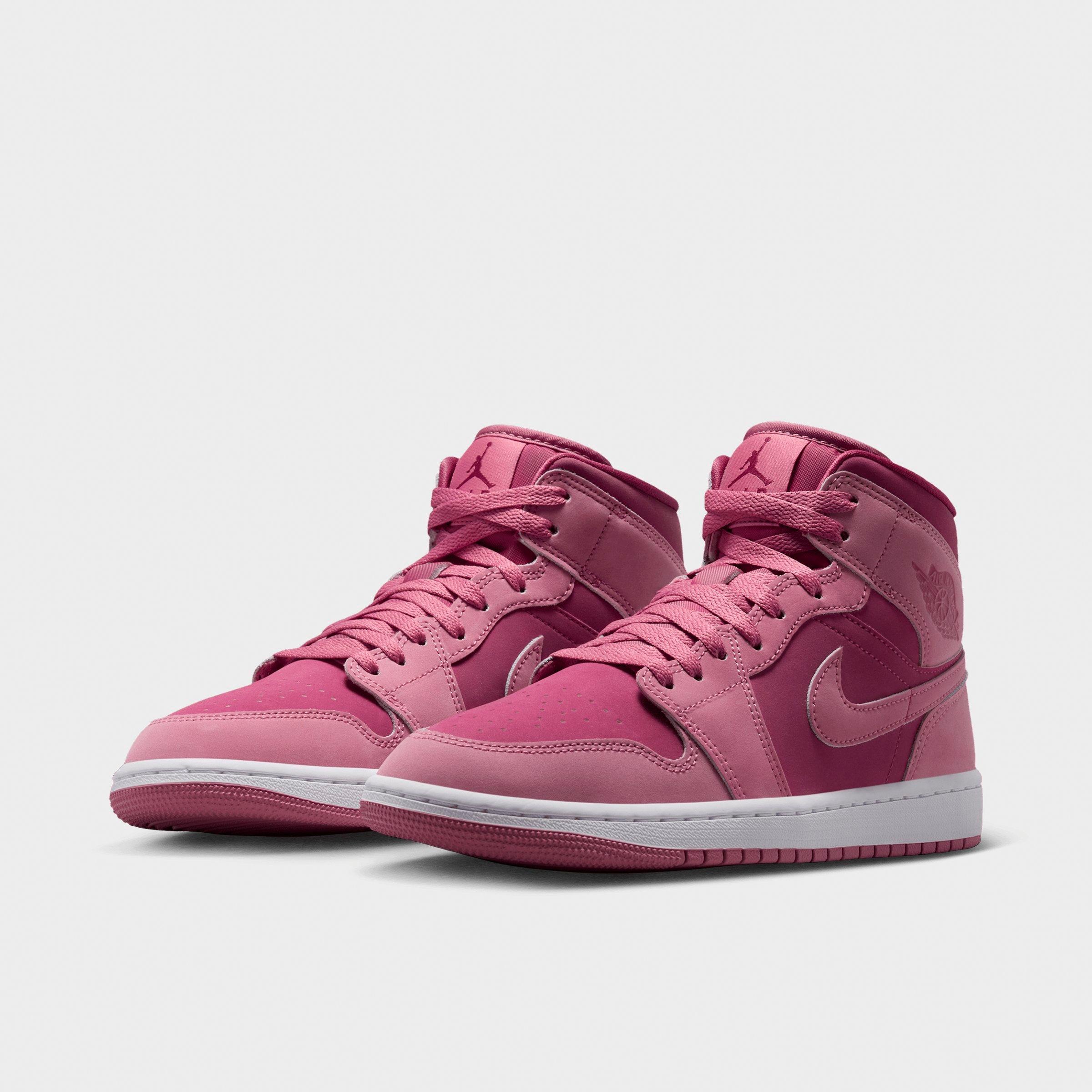 Women's Air Jordan Retro 1 Mid Casual Shoes