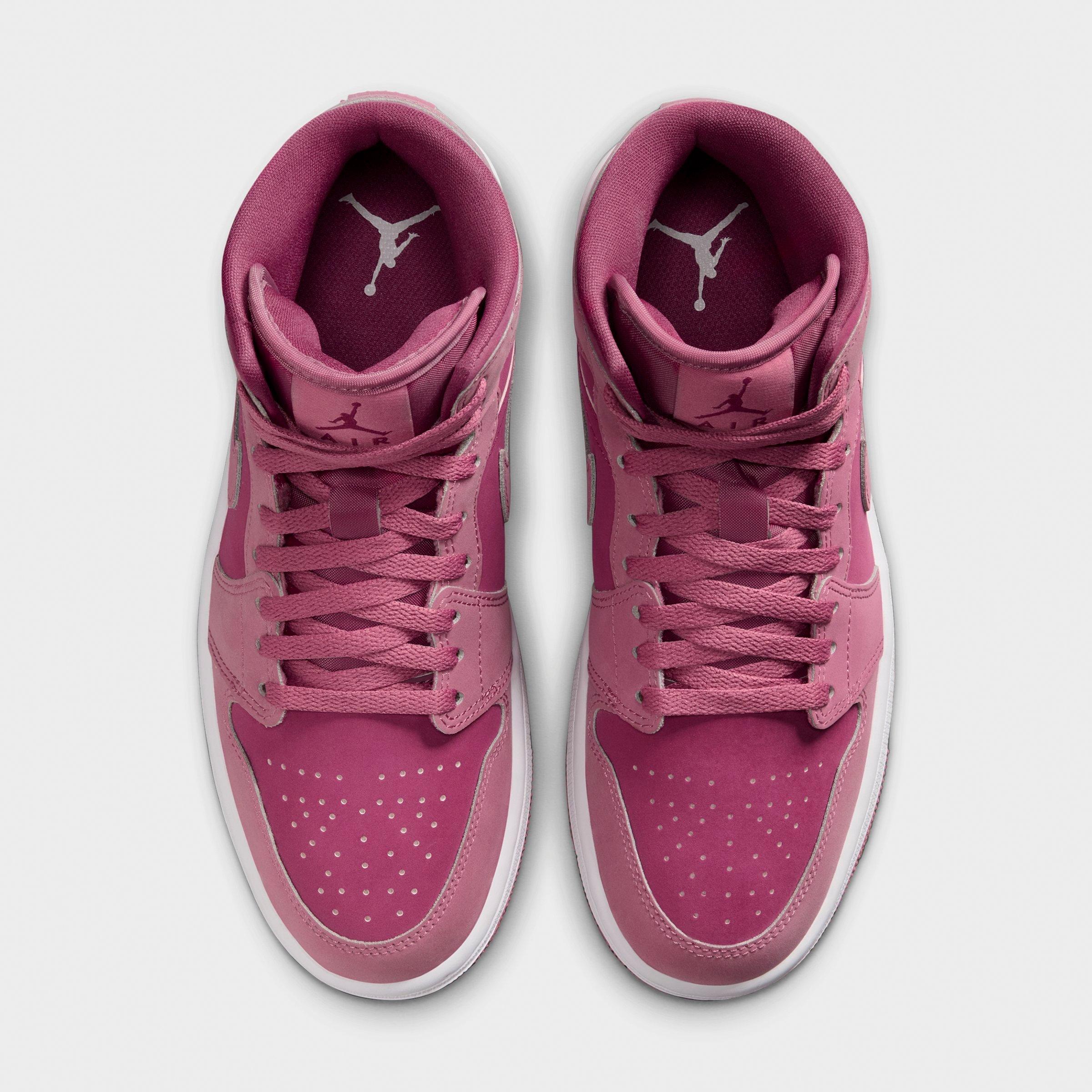 Women's Air Jordan Retro 1 Mid Casual Shoes