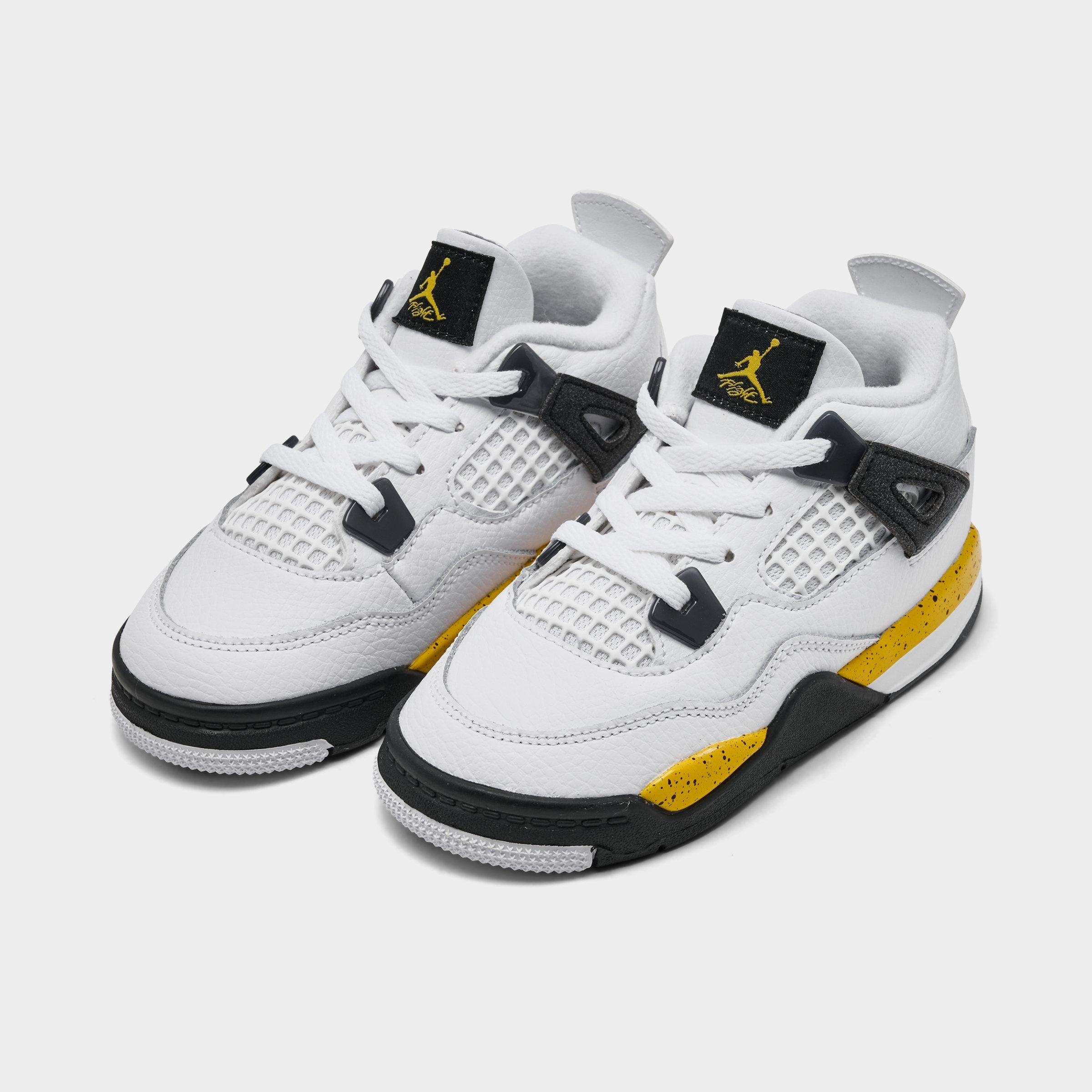 Kids' Toddler Air Jordan Retro 4 Basketball Shoes