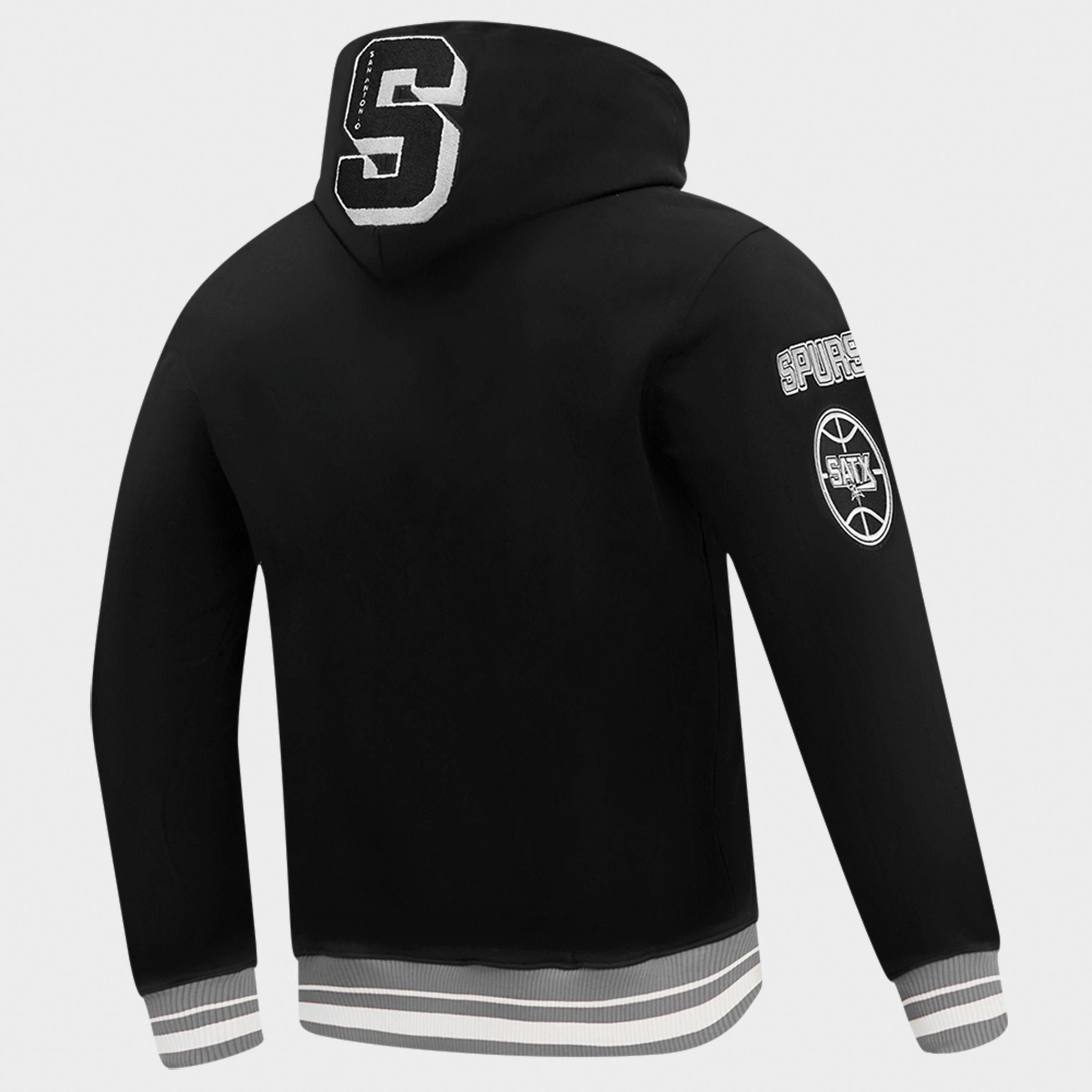 Men's Pro Standard San Antonio Spurs NBA Mashup Fleece Pullover Hoodie