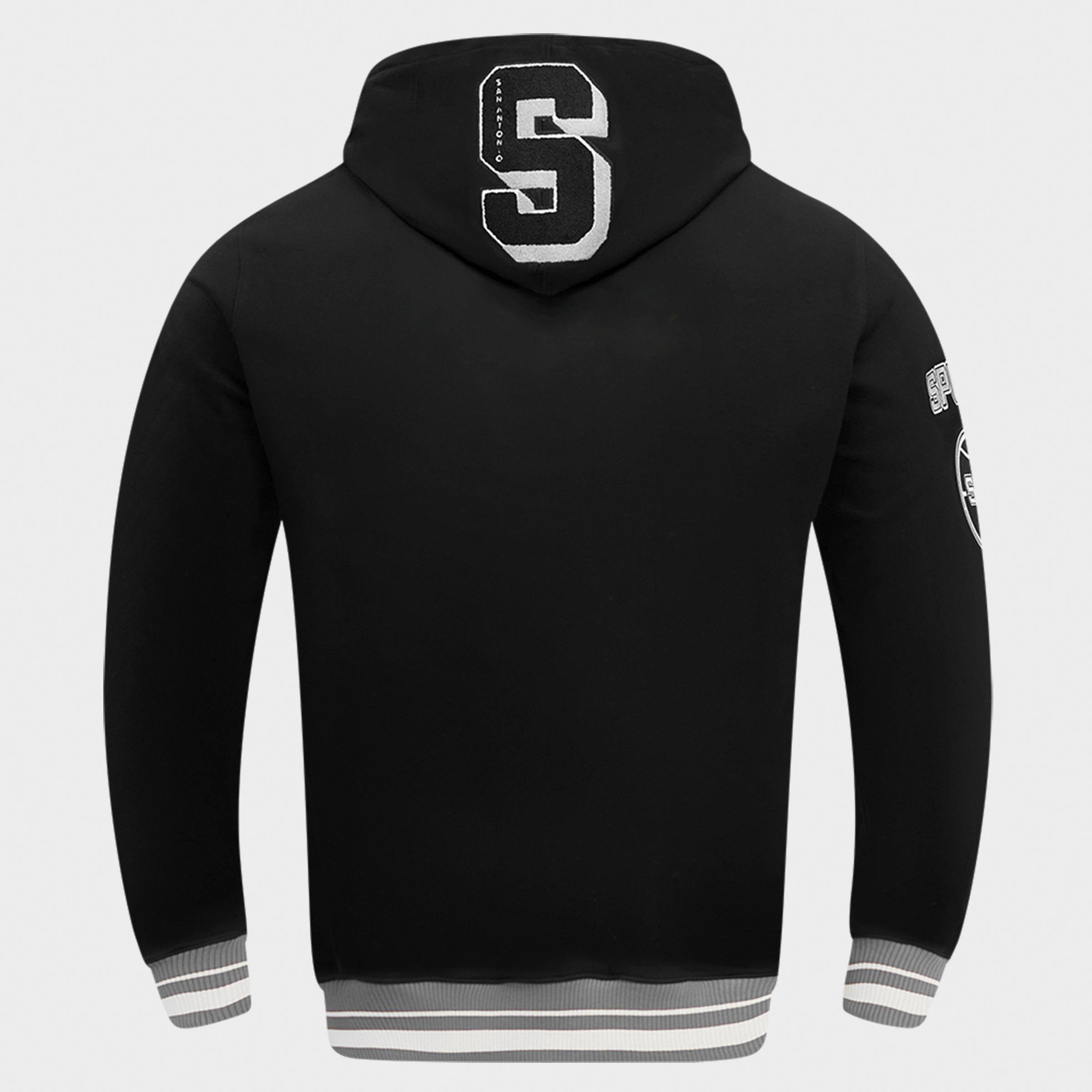 Men's Pro Standard San Antonio Spurs NBA Mashup Fleece Pullover Hoodie