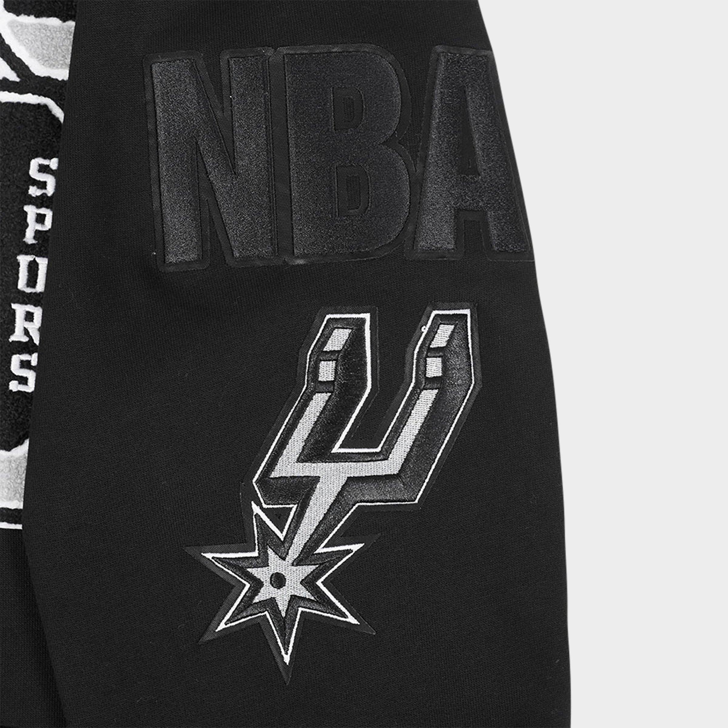 Men's Pro Standard San Antonio Spurs NBA Mashup Fleece Pullover Hoodie