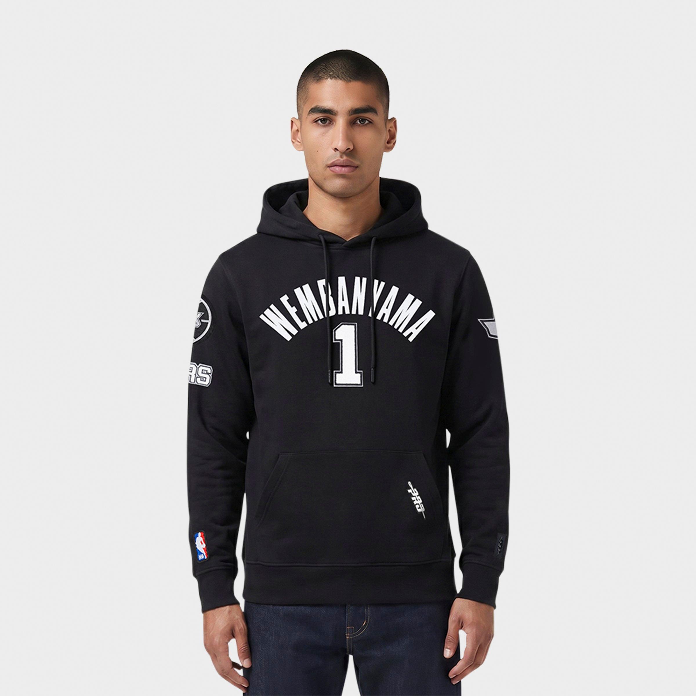 Men's Pro Standard Victor Wembanyama San Antonio Spurs NBA Classic Pullover Hoodie
