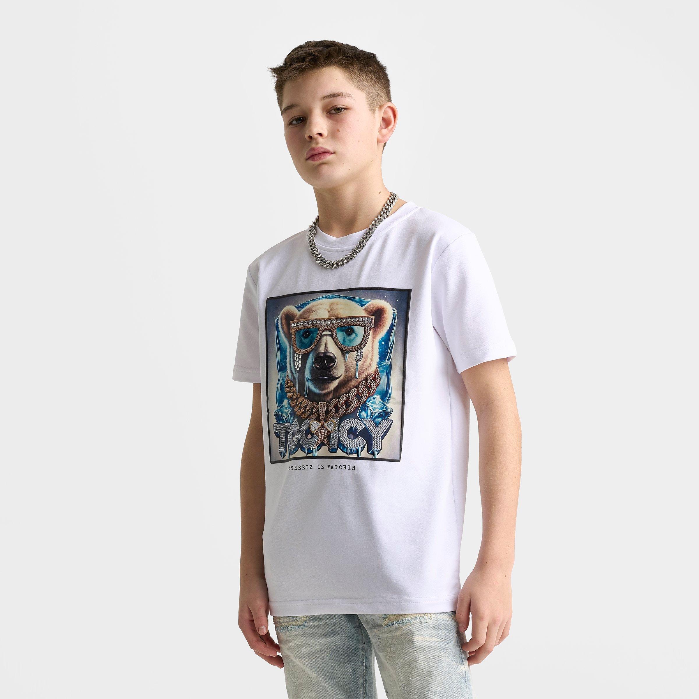 Big Kids' Streetz Iz Watchin Too Icy T-Shirt