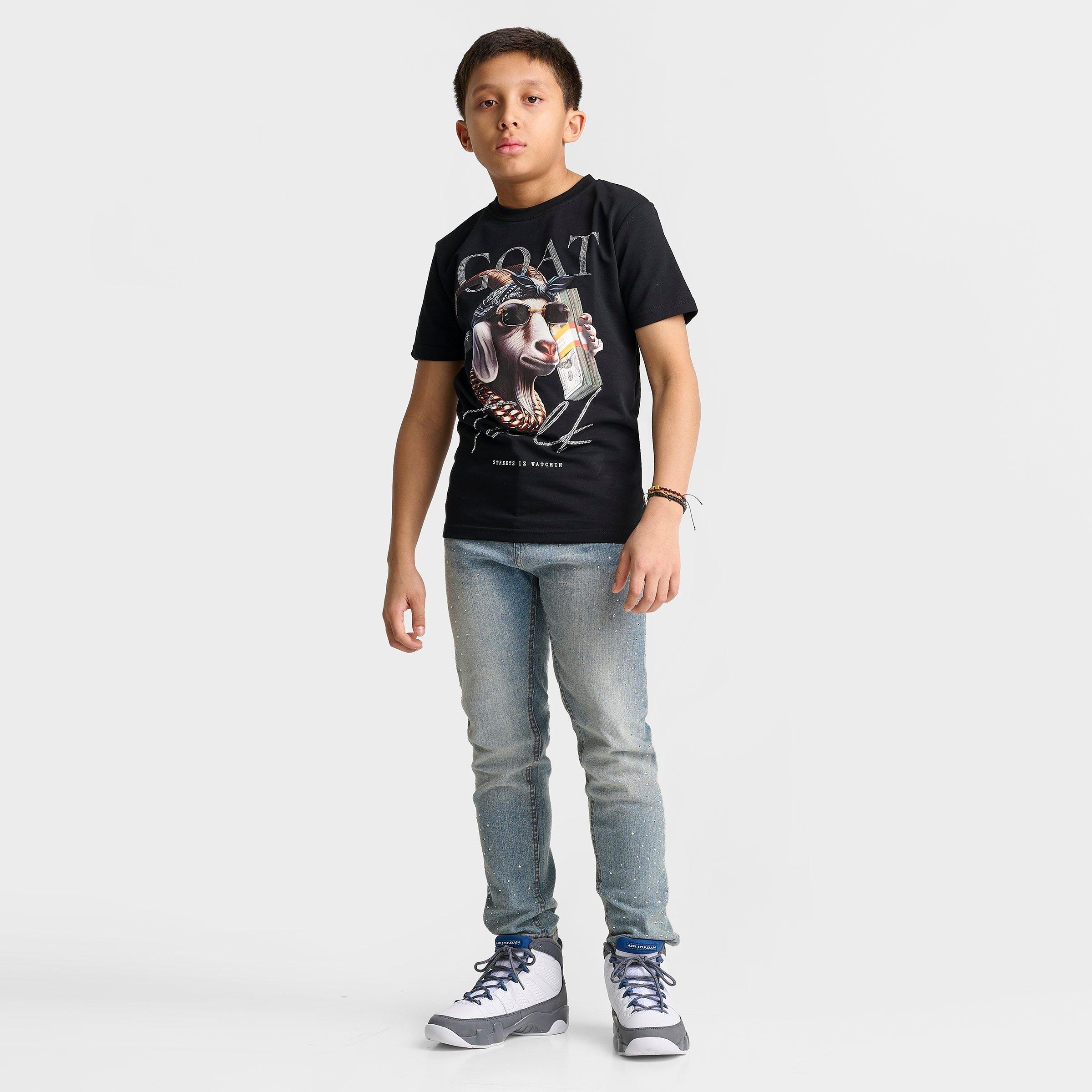 Big Kids' Streetz Iz Watchin Goat Talk T-Shirt