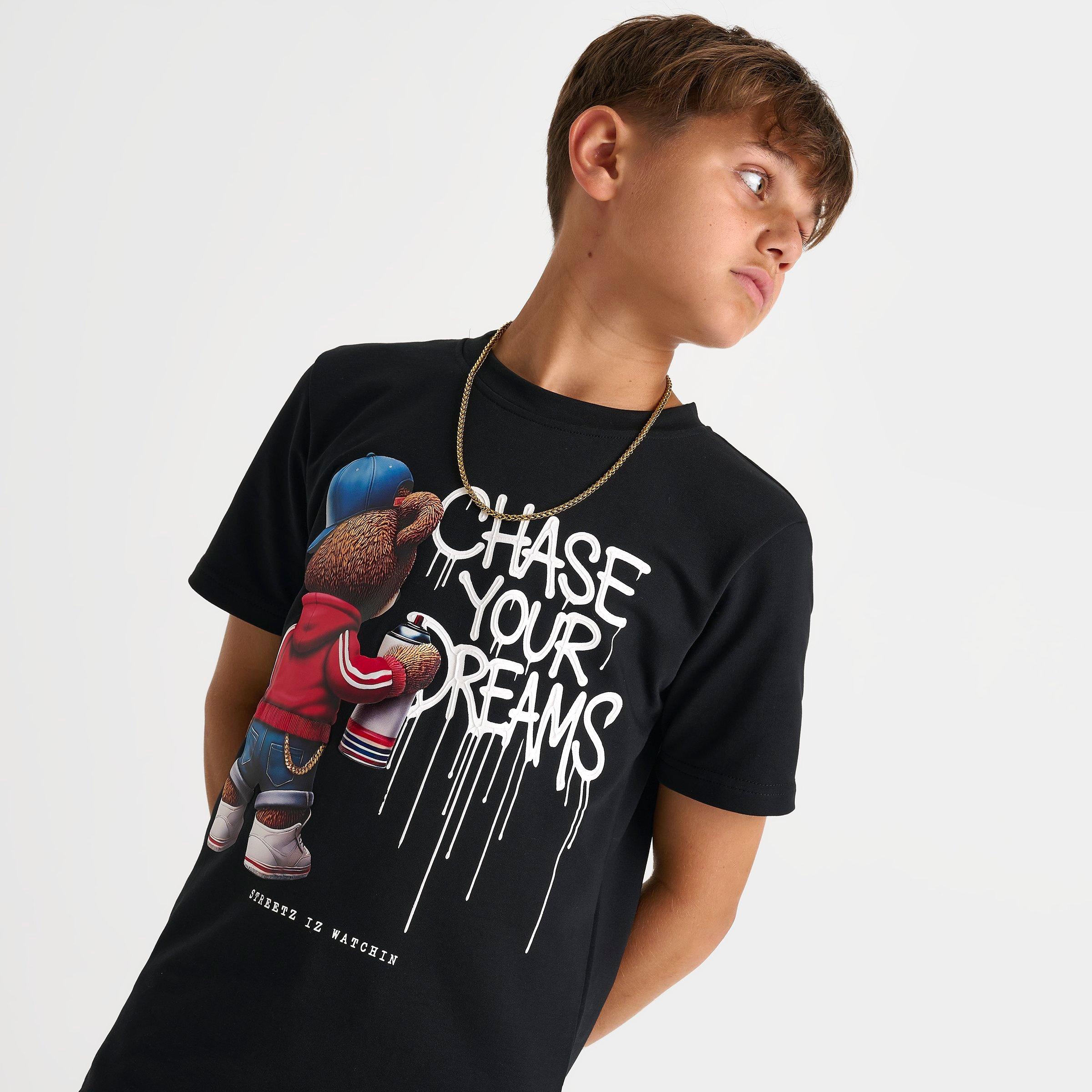 Big Kids' Streetz Iz Watchin Chase Your Dreams T-Shirt