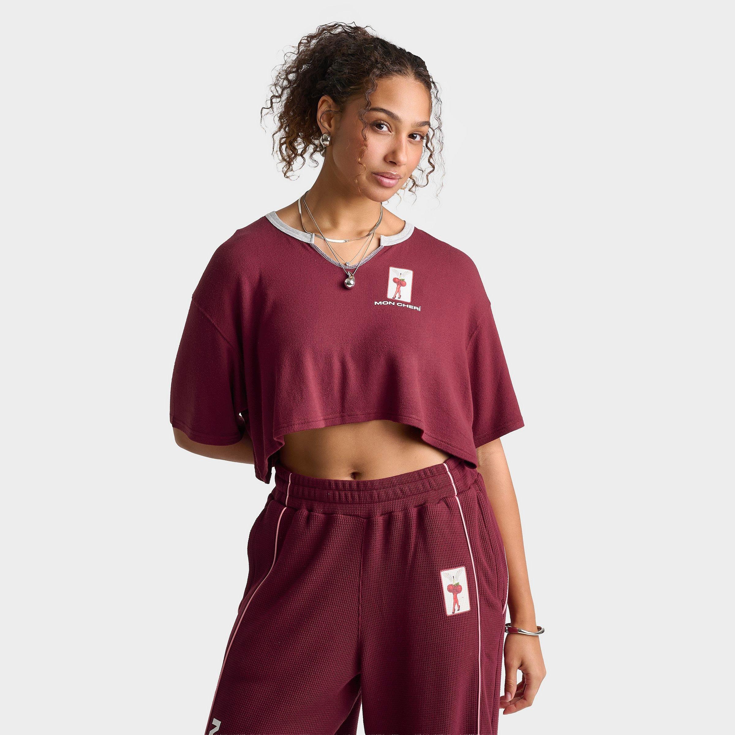 Women's Boys Lie Mon Cheri Tomboy Cropped T-Shirt