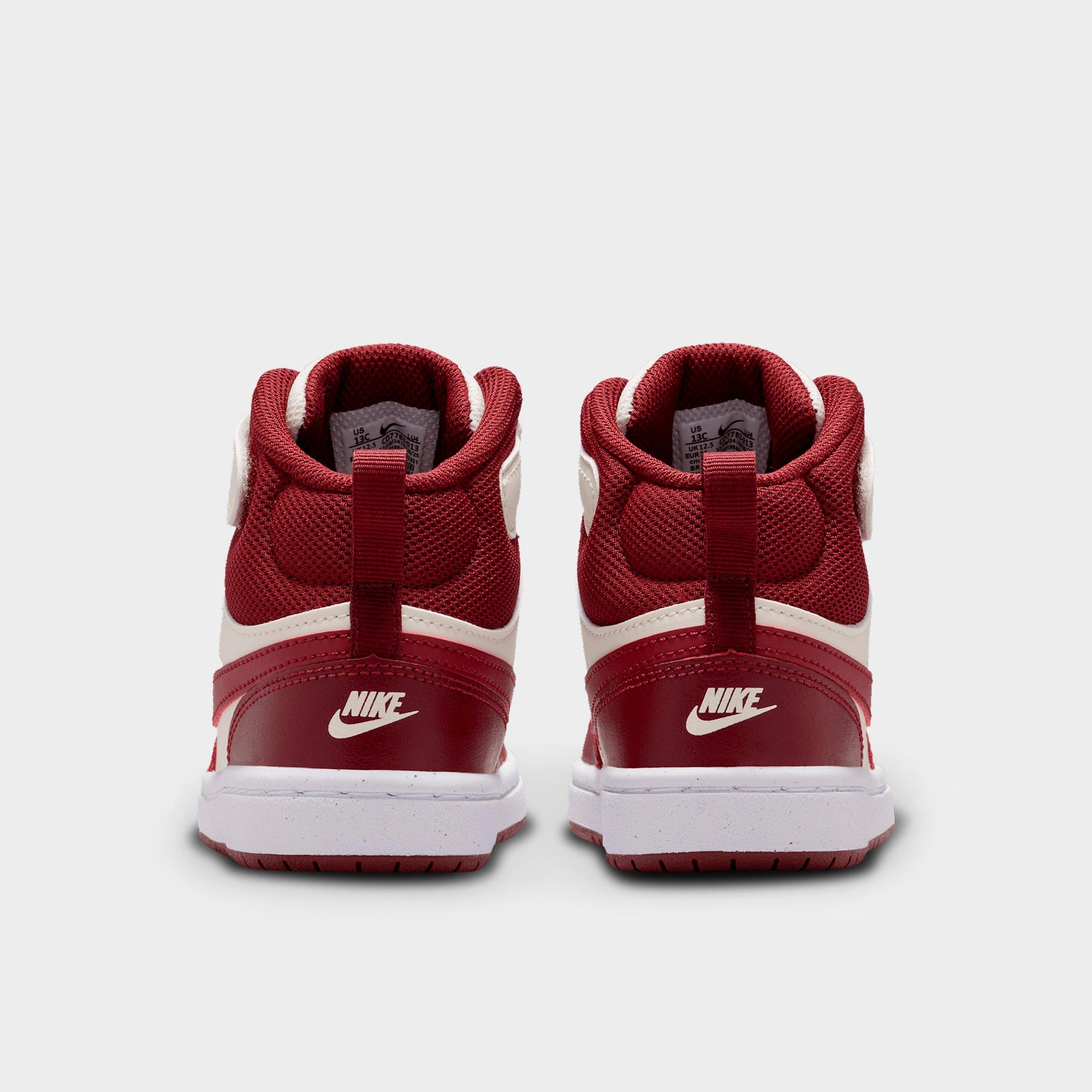 Little Kids' Nike Court Borough Mid 2 Casual Shoes