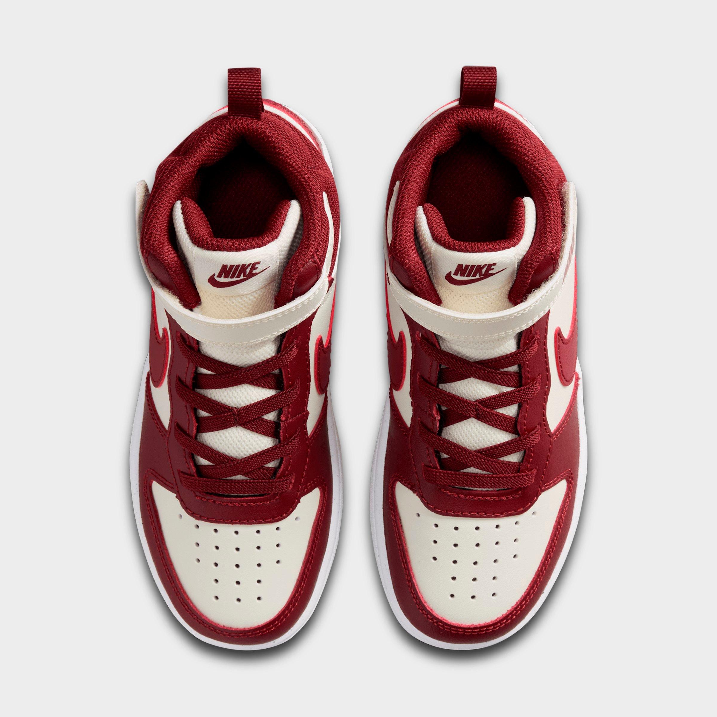 Little Kids' Nike Court Borough Mid 2 Casual Shoes