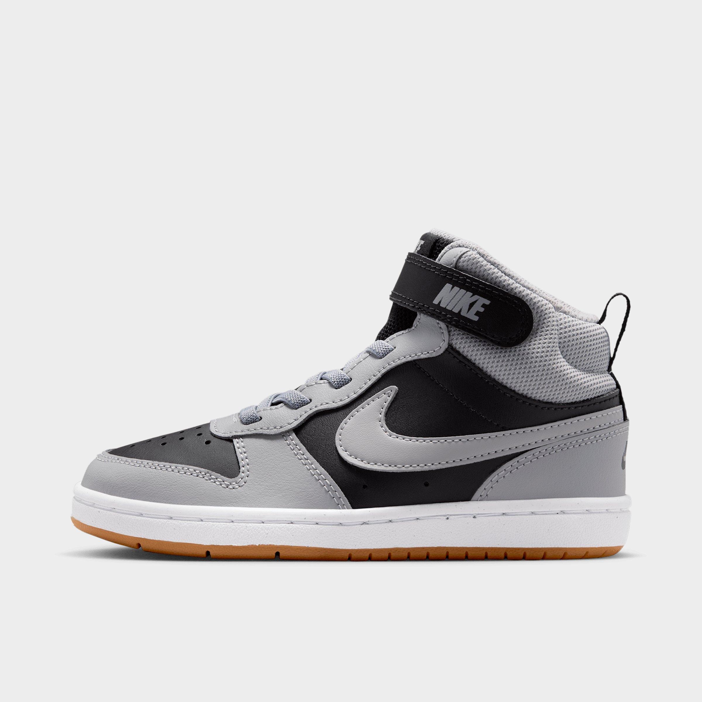 Little Kids' Nike Court Borough Mid 2 Casual Shoes