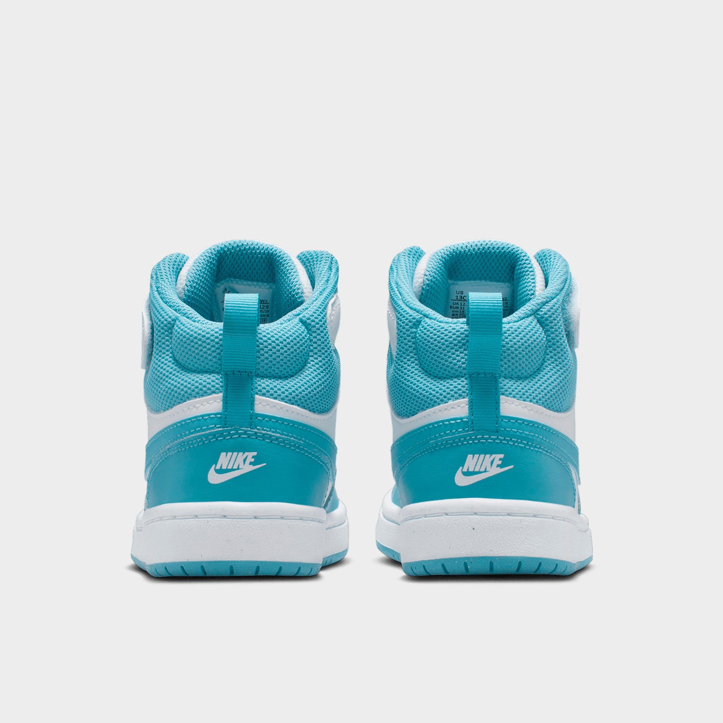 Little Kids' Nike Court Borough Mid 2 Casual Shoes