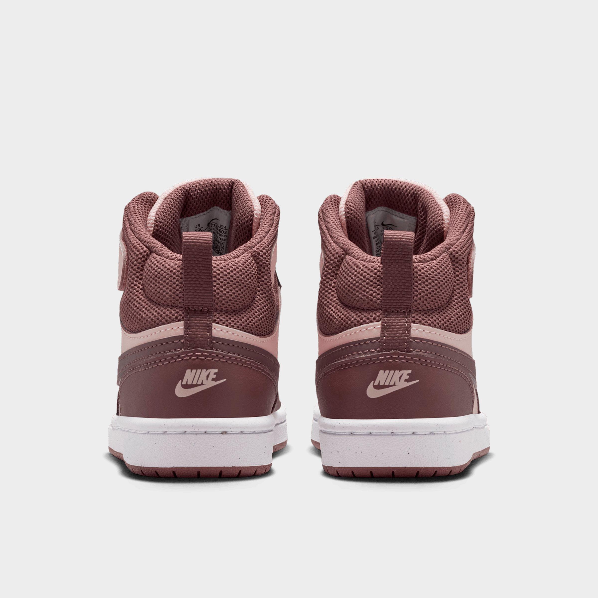 Little Kids' Nike Court Borough Mid 2 Casual Shoes