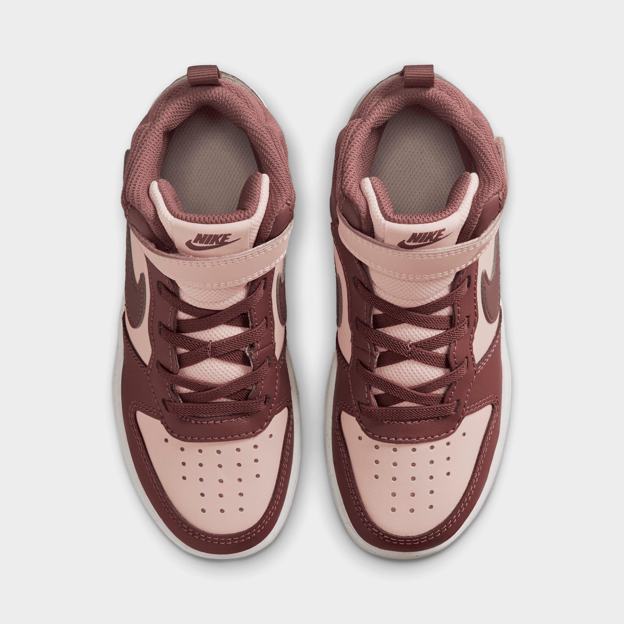Little Kids' Nike Court Borough Mid 2 Casual Shoes