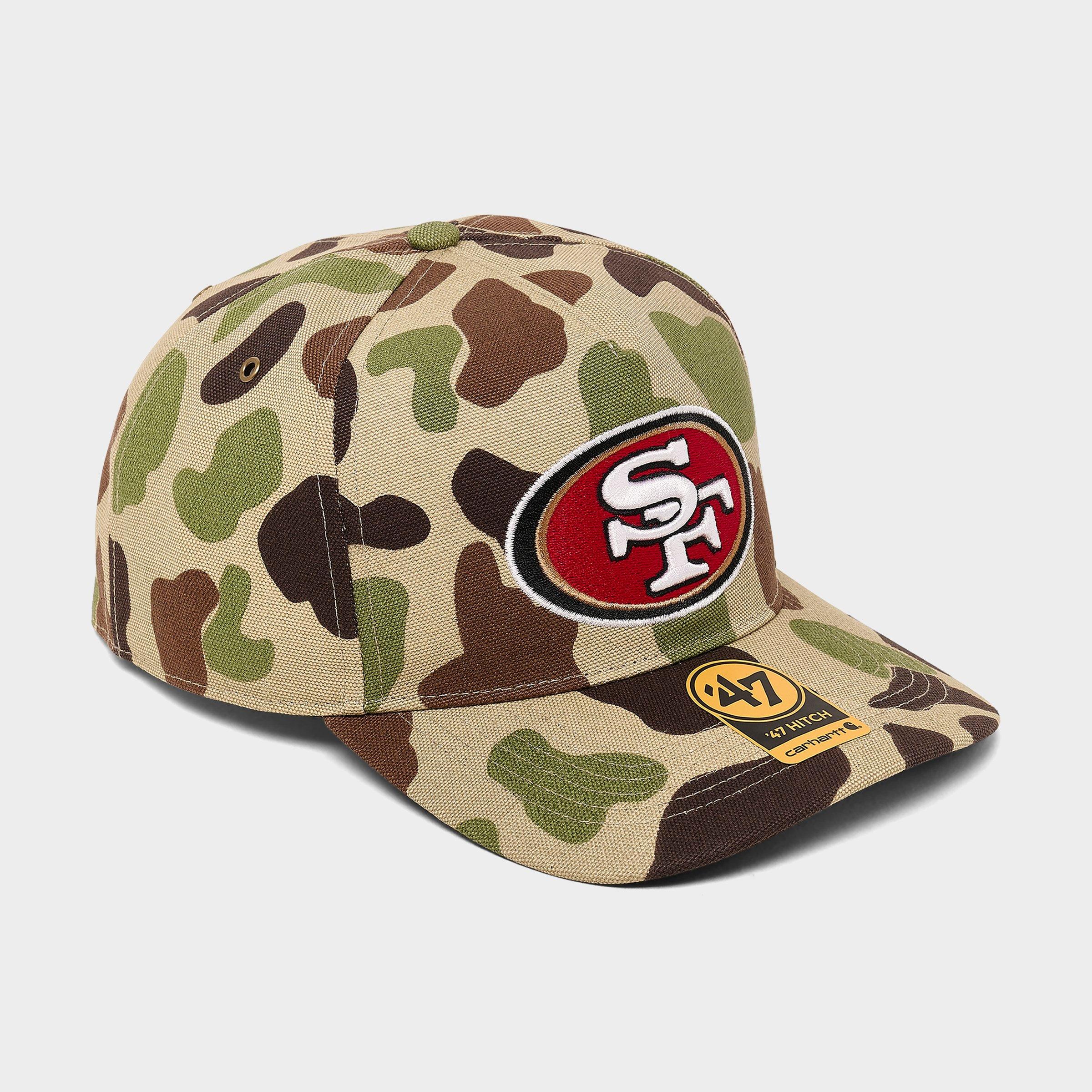 '47 x Carhartt San Francisco 49ers NFL Duck Camo HITCH Snapback Hat