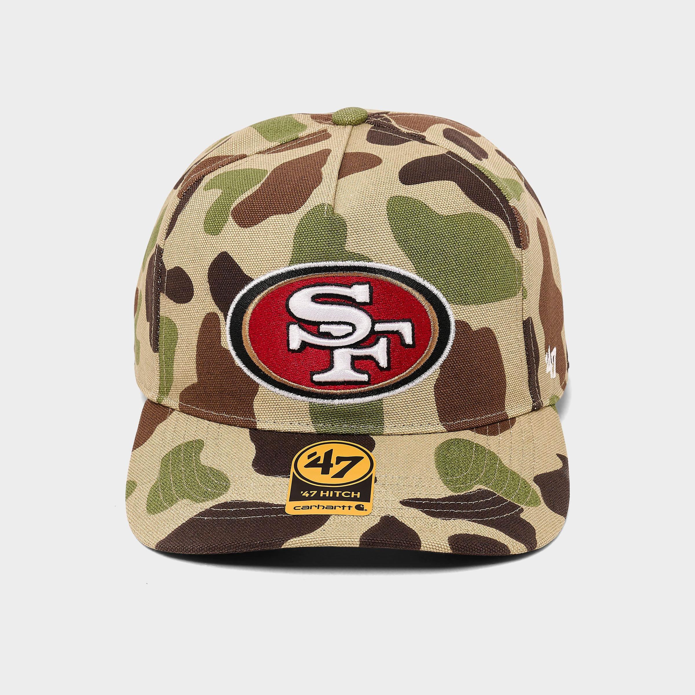 '47 x Carhartt San Francisco 49ers NFL Duck Camo HITCH Snapback Hat