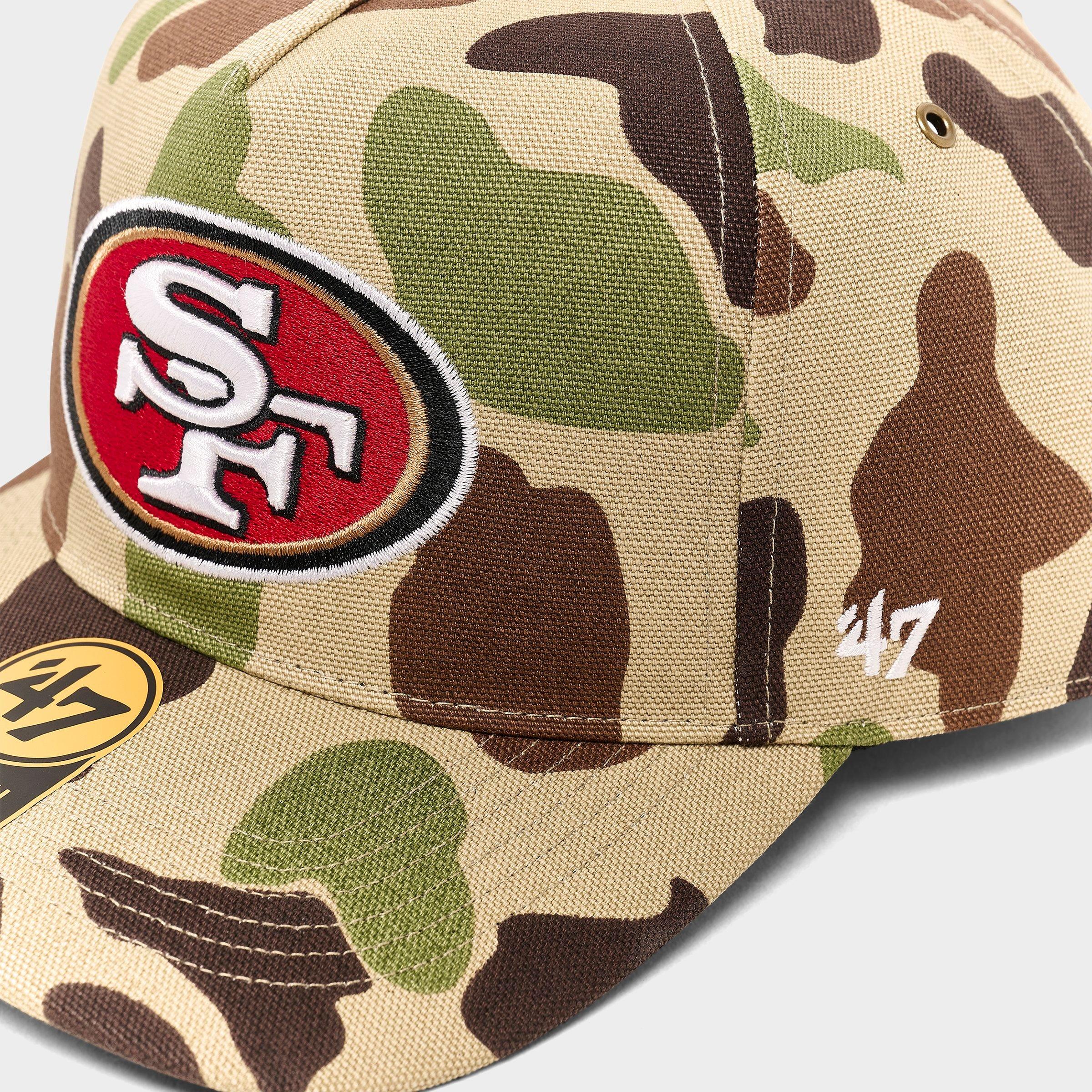 '47 x Carhartt San Francisco 49ers NFL Duck Camo HITCH Snapback Hat