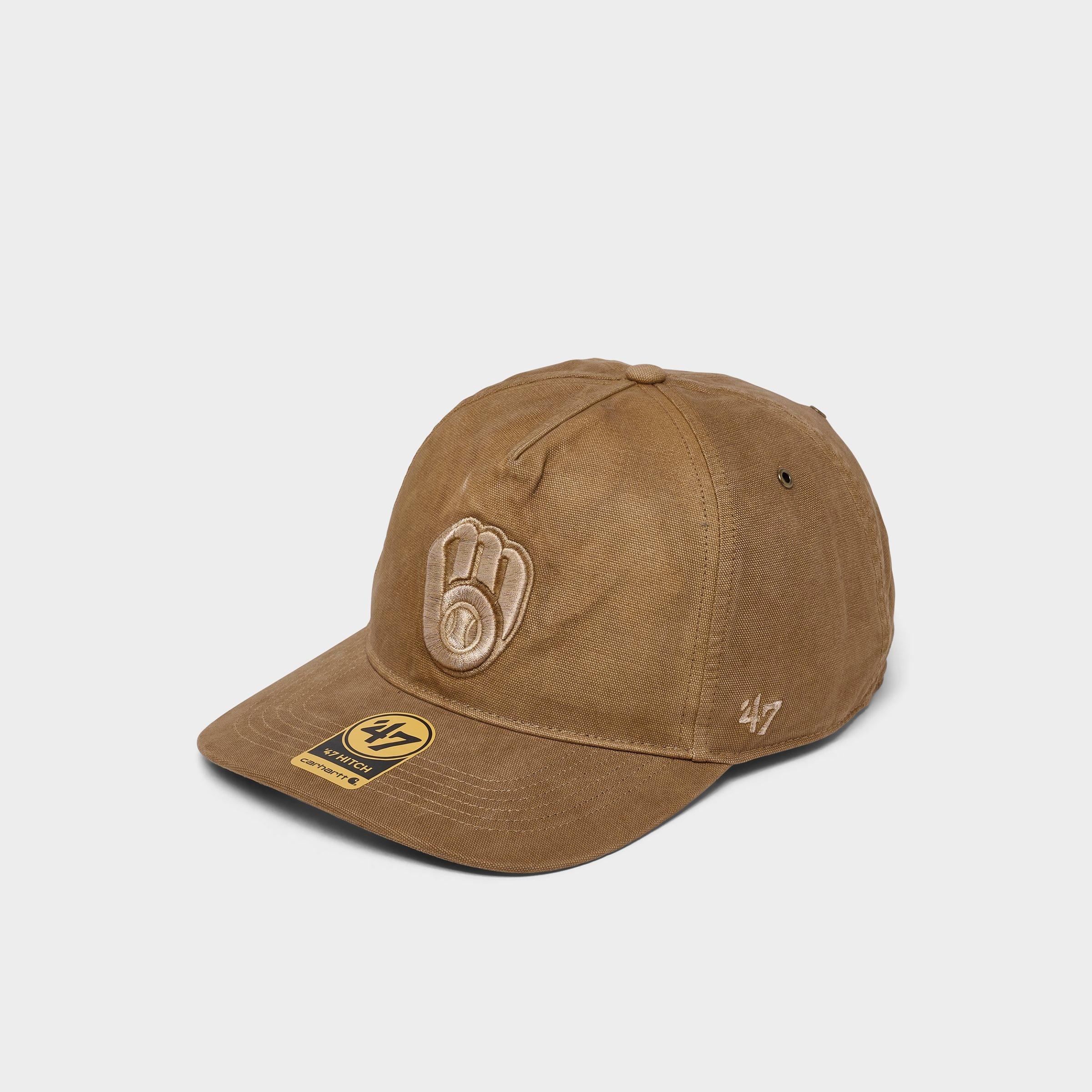 '47 x Carhartt Milwaukee Brewers MLB HITCH Snapback Hat