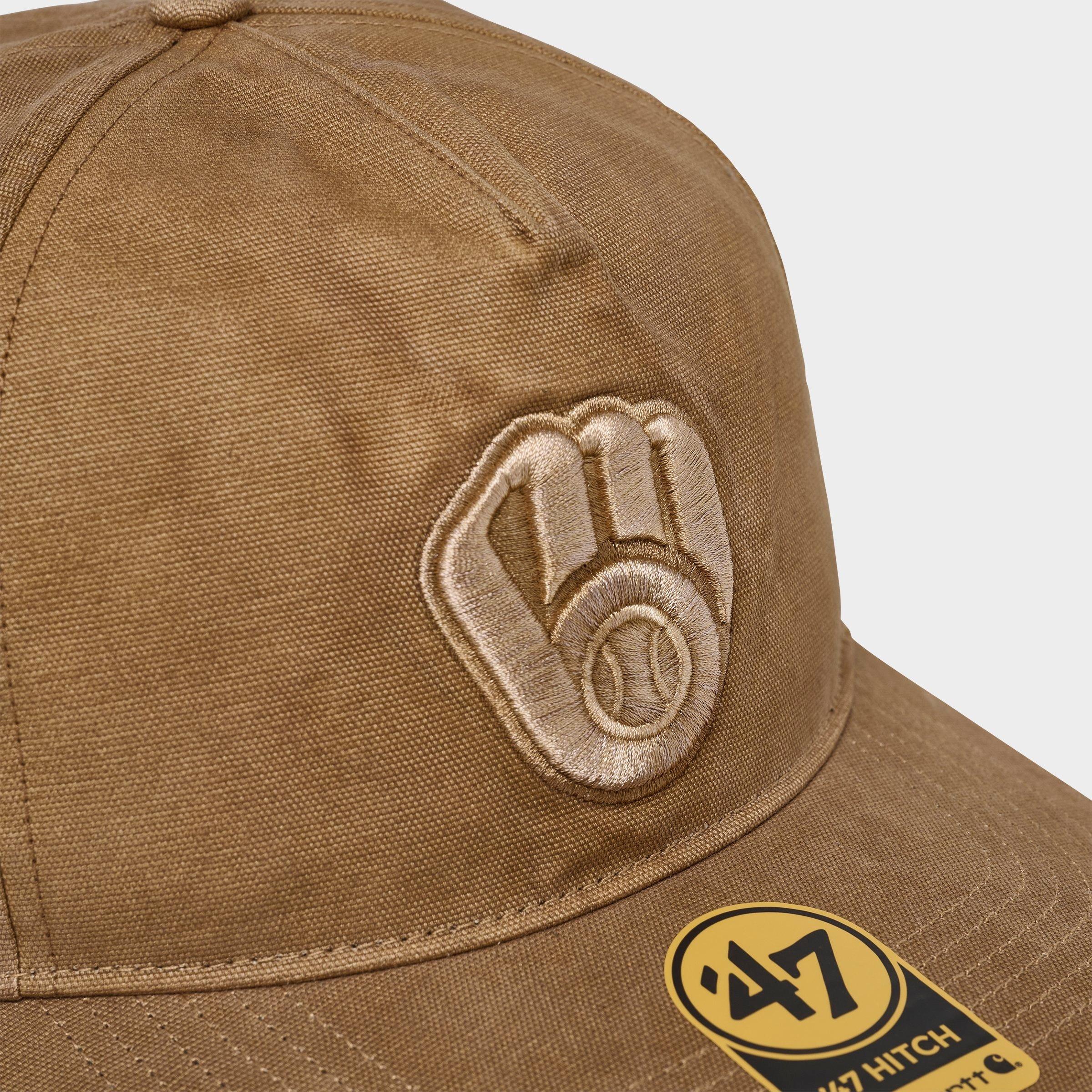'47 x Carhartt Milwaukee Brewers MLB HITCH Snapback Hat