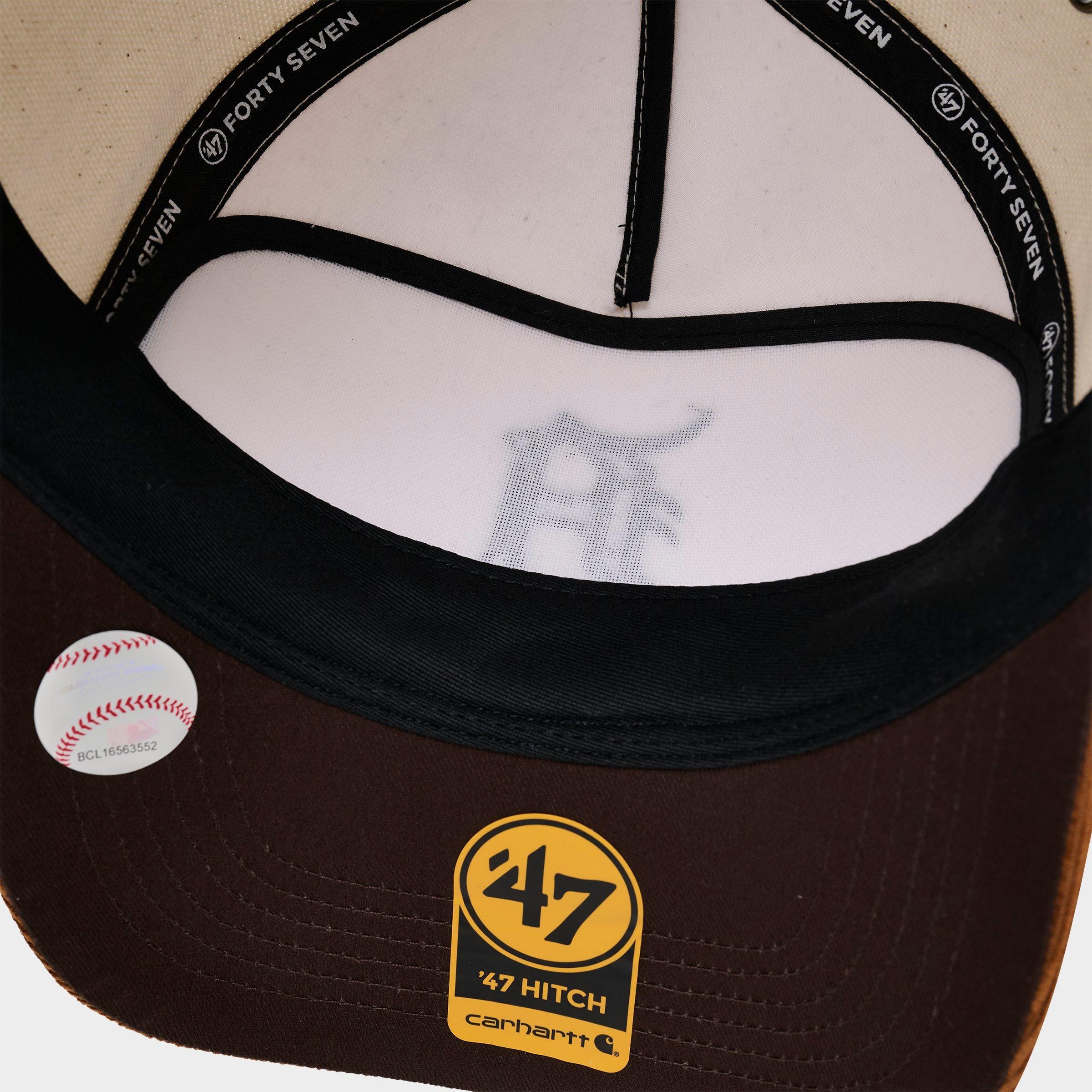 '47 x Carhartt Detroit Tigers MLB Undyed HITCH Snapback Hat