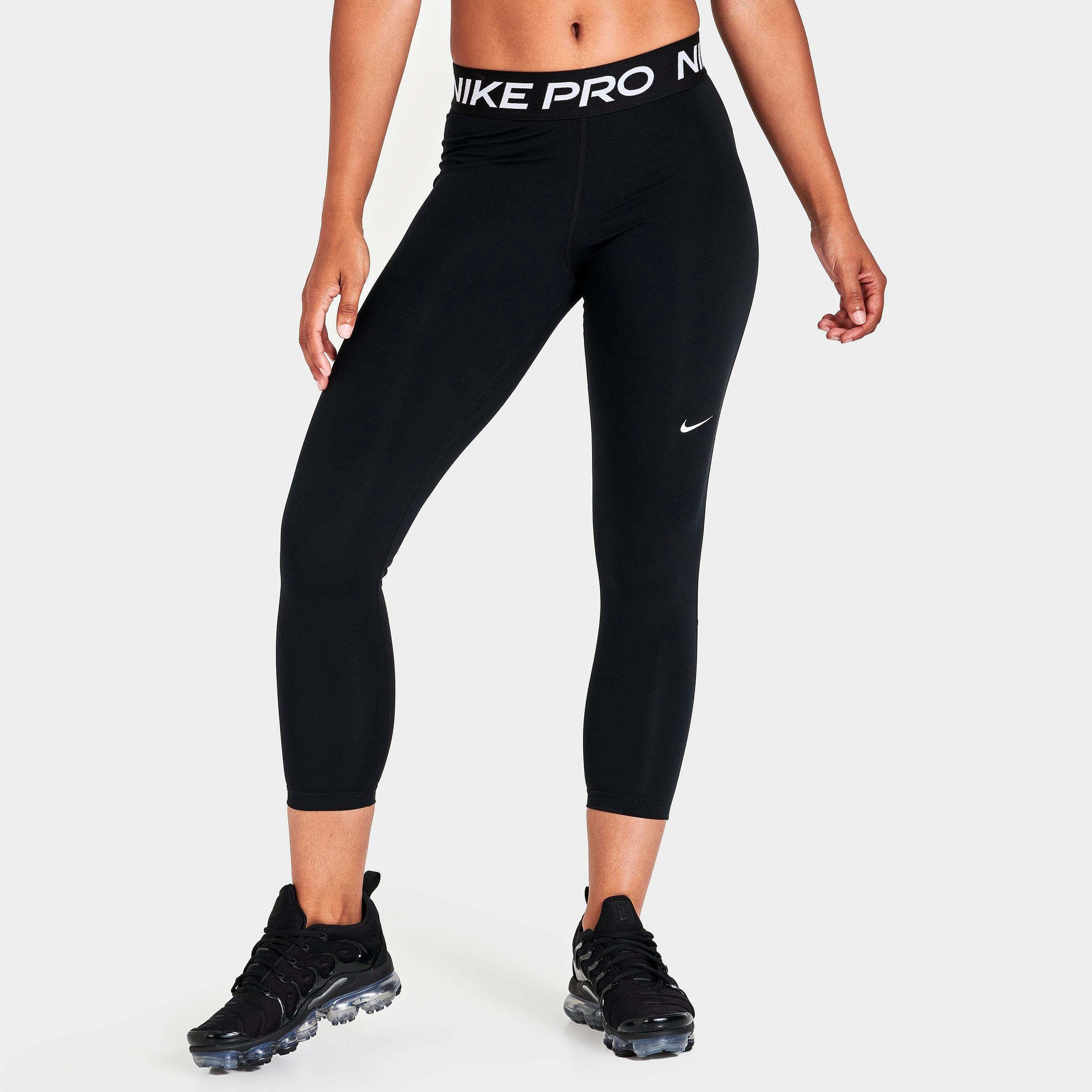 Women's Nike Pro 365 Mid-Rise Crop Leggings JD Sports
