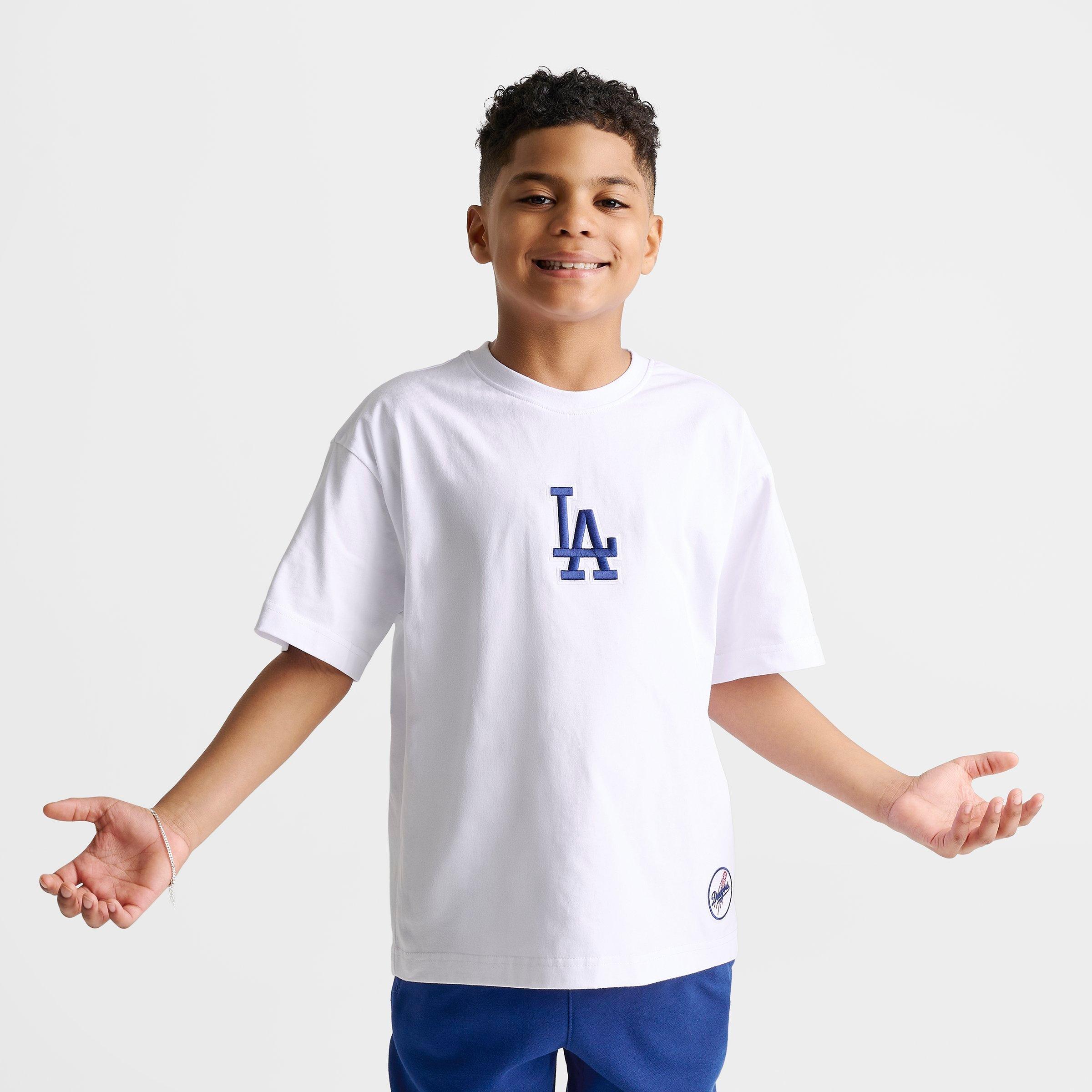 Big Kids' Pro Standard Los Angeles Dodgers MLB Wingspan T-Shirt