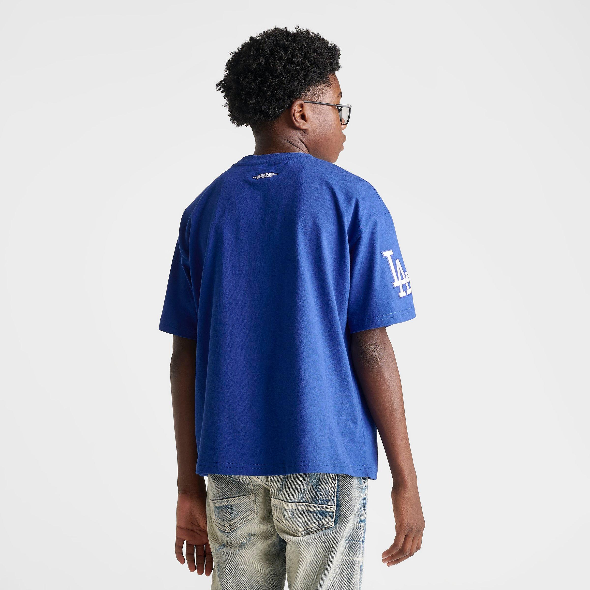 Big Kids' Pro Standard Los Angeles Dodgers MLB Turn It Up T-Shirt